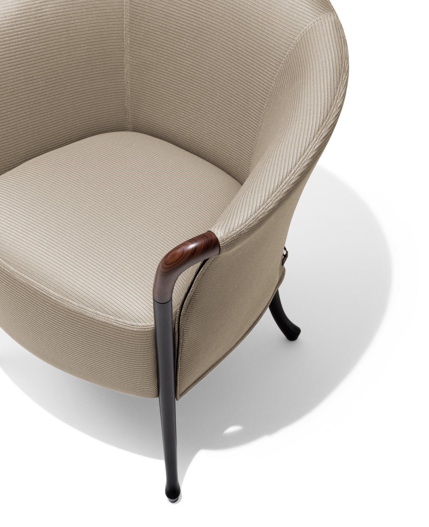 PROGETTI SENSE Fabric easy chair By