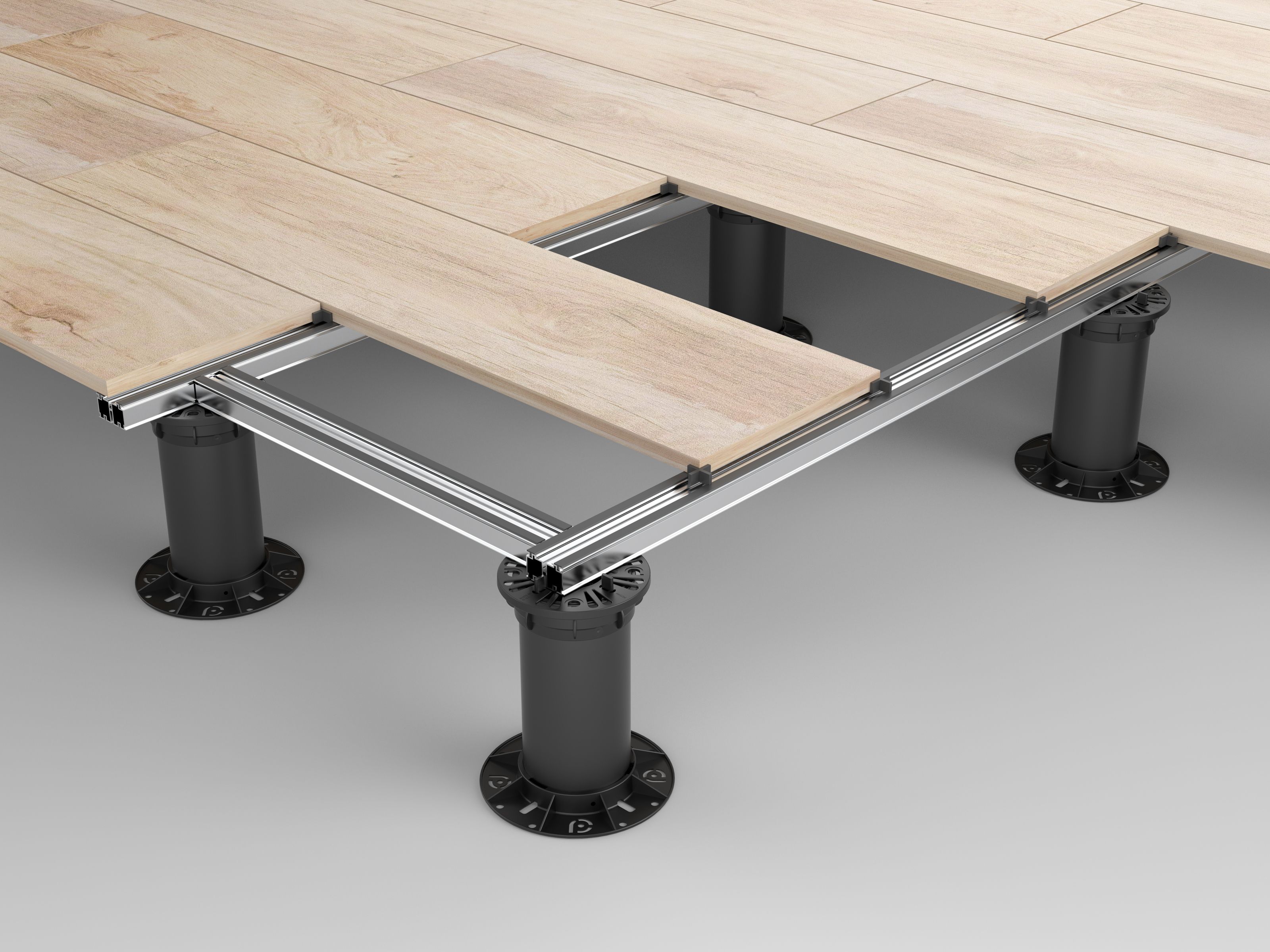 PROSUPPORT TUBE SYSTEM by PROGRESS PROFILES - Sistema modulare per pavimento sopraelevato  da esterno - 6