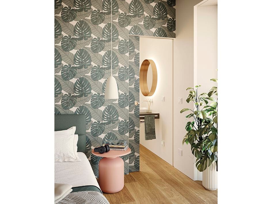 LINEAR® FILOBATTUTA by PROTEK® - Controtelaio per porta scorrevole