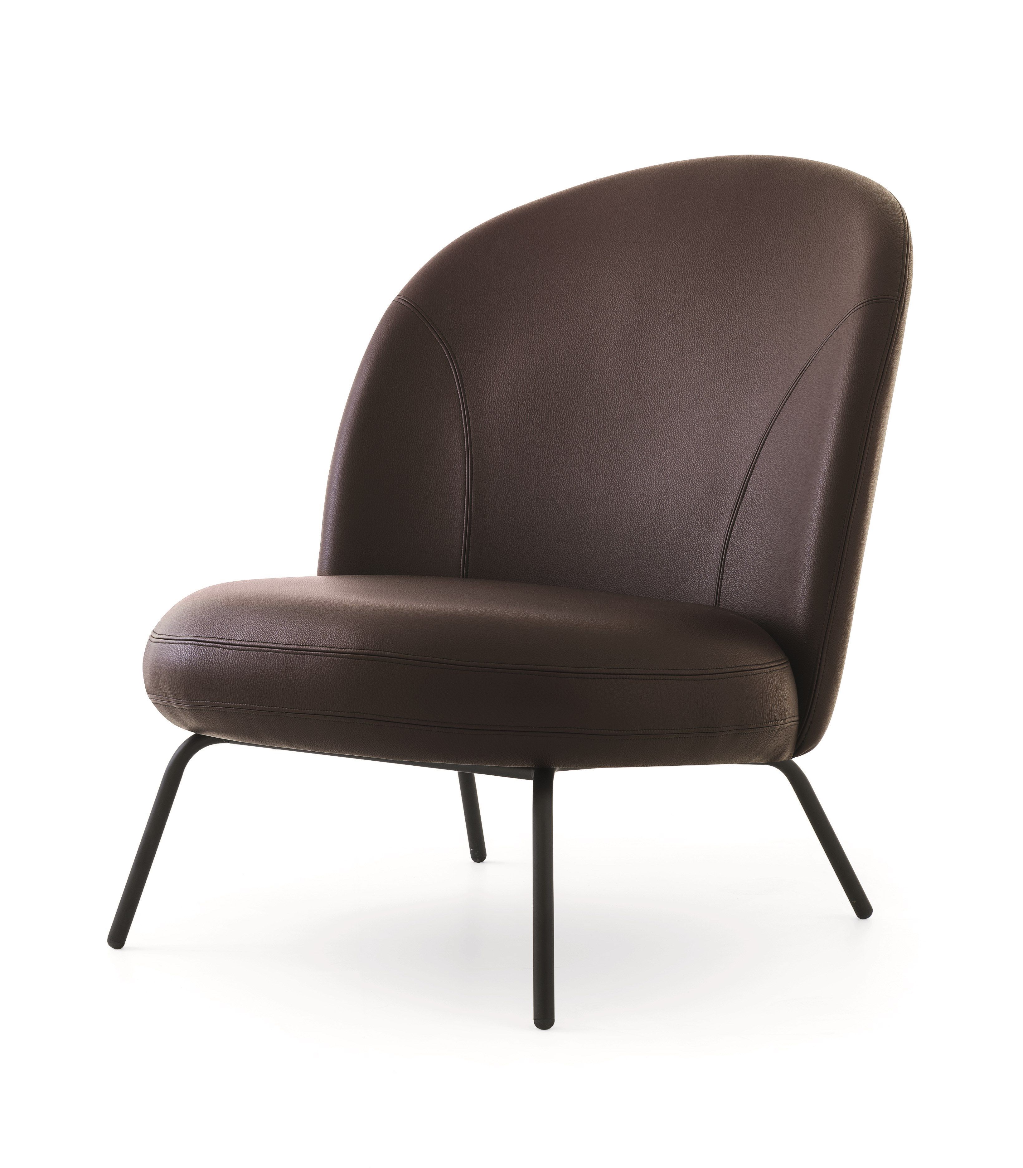 Upholstered fabric easy chair PUFFY By Calligaris design Busetti Garuti