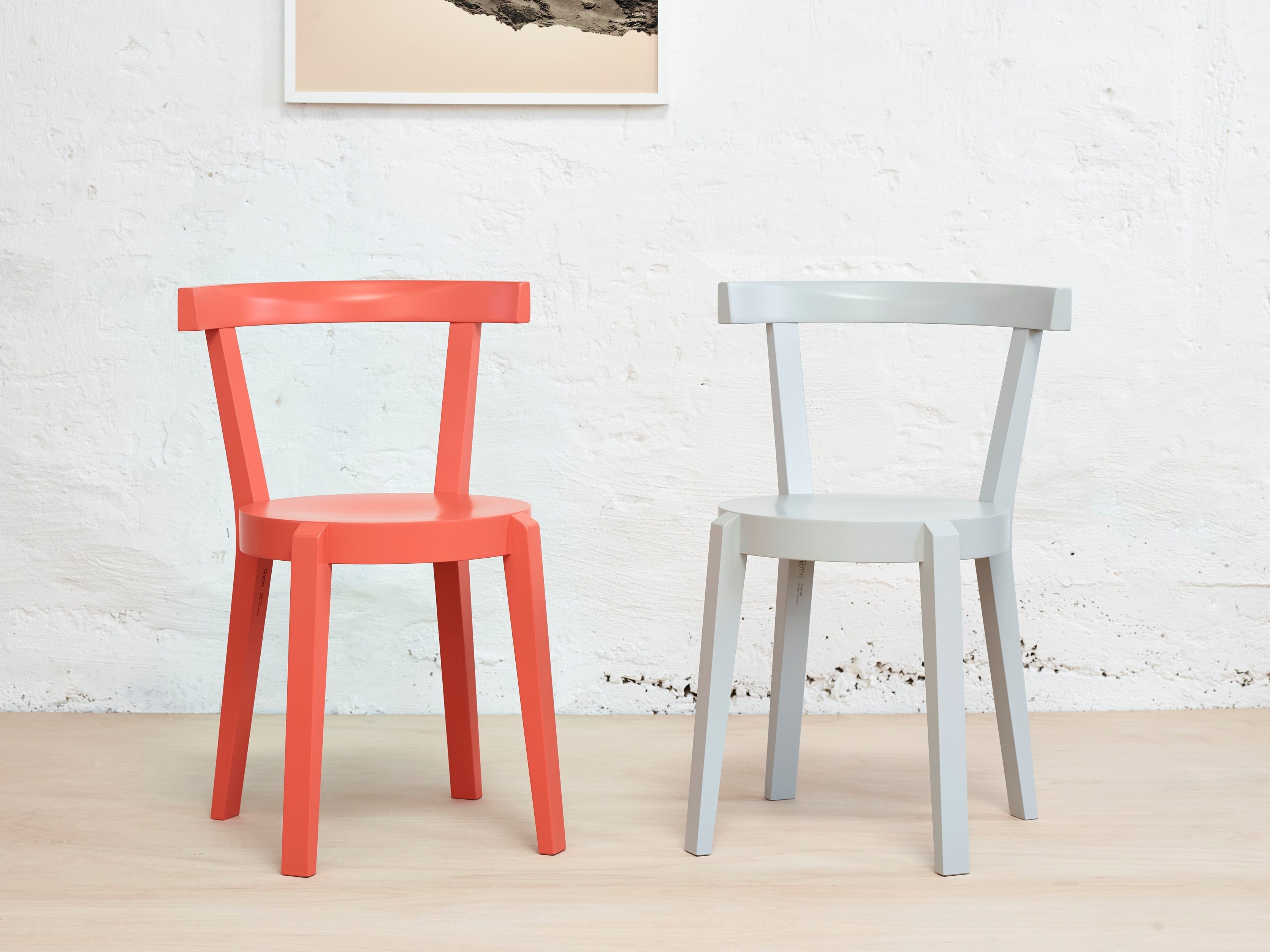 PUNTON Wooden chair By TON | design Tom Kelley