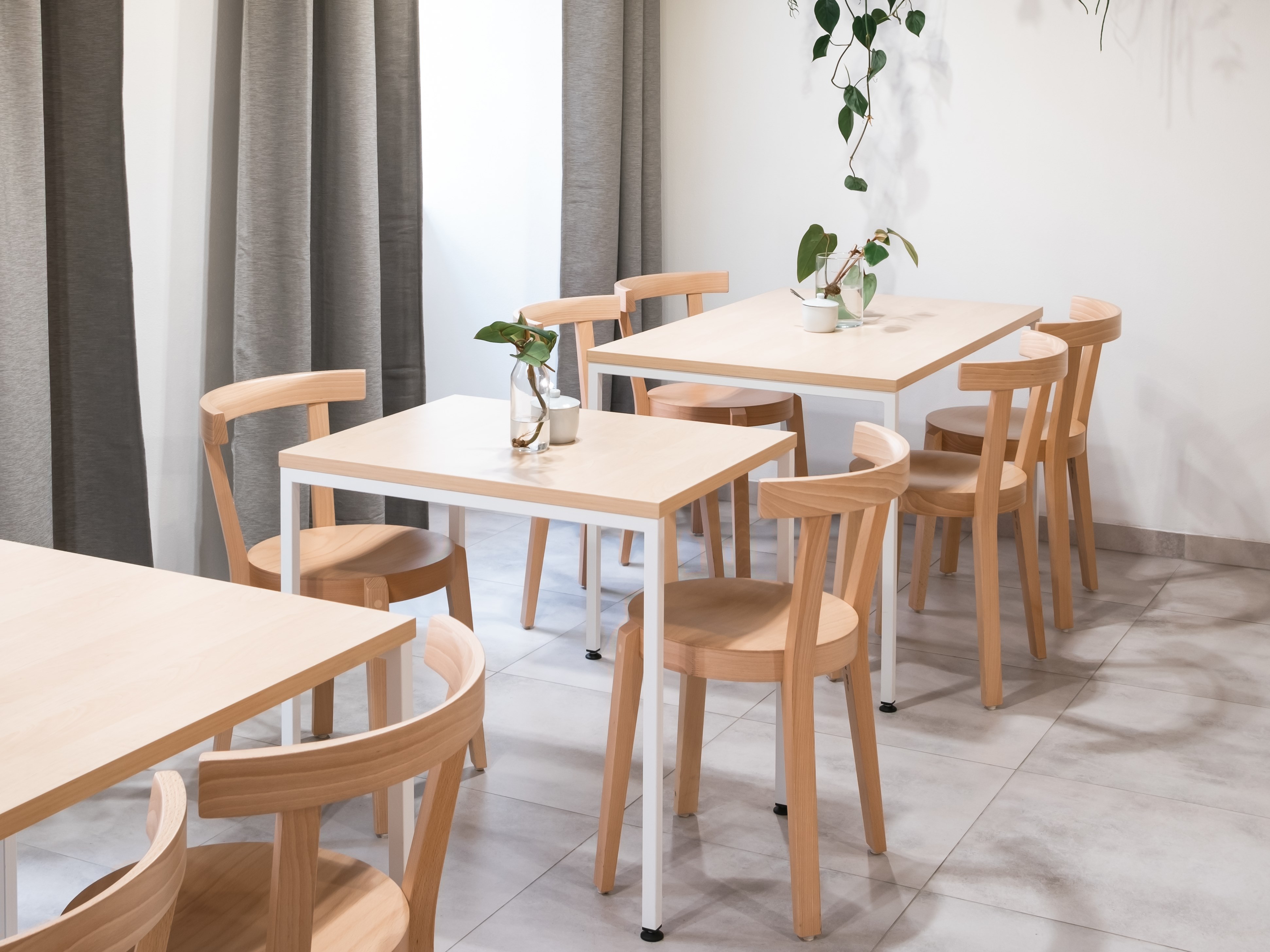 PUNTON Wooden chair By TON | design Tom Kelley