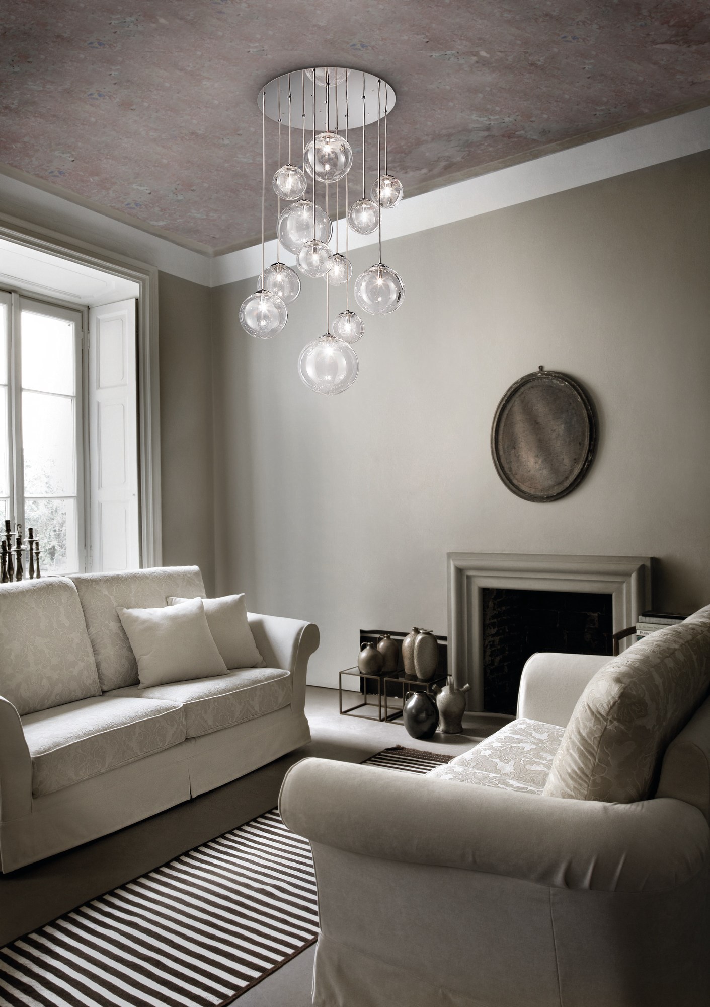 PUPPET SP R pendant lamp By Vetreria Vistosi