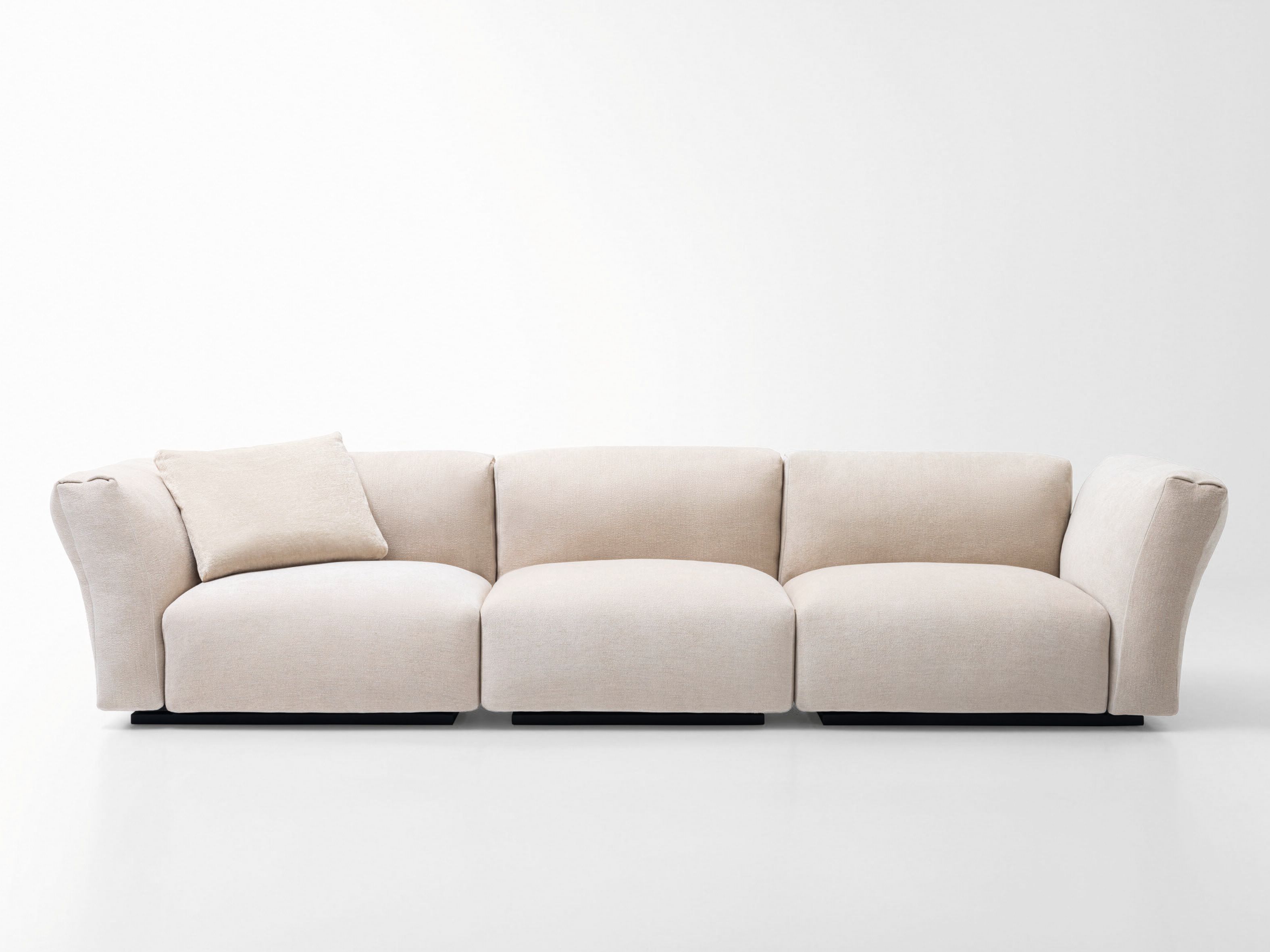 ARNÒ by Paola Lenti - Divano modulare lineare in tessuto a 4 posti