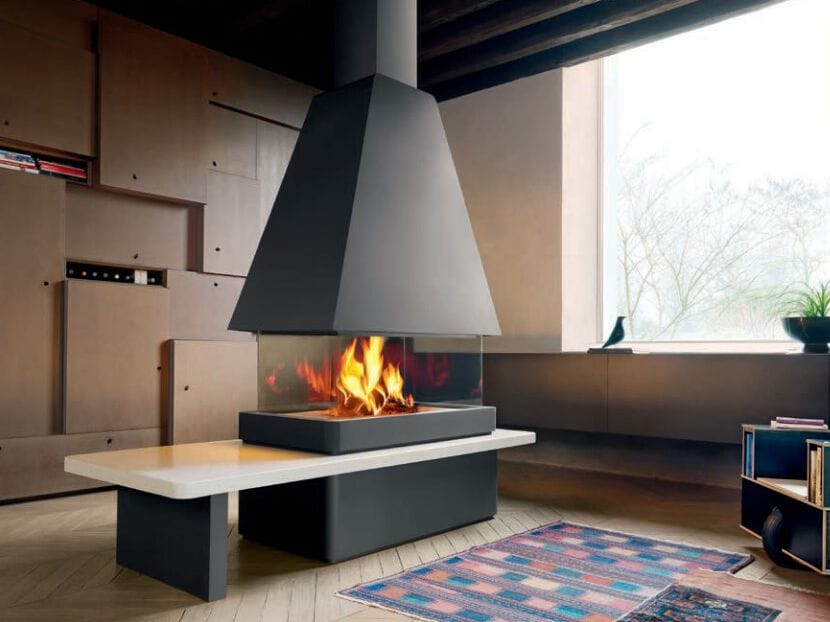 MALMO by Piazzetta - Rivestimento per camini in acciaio