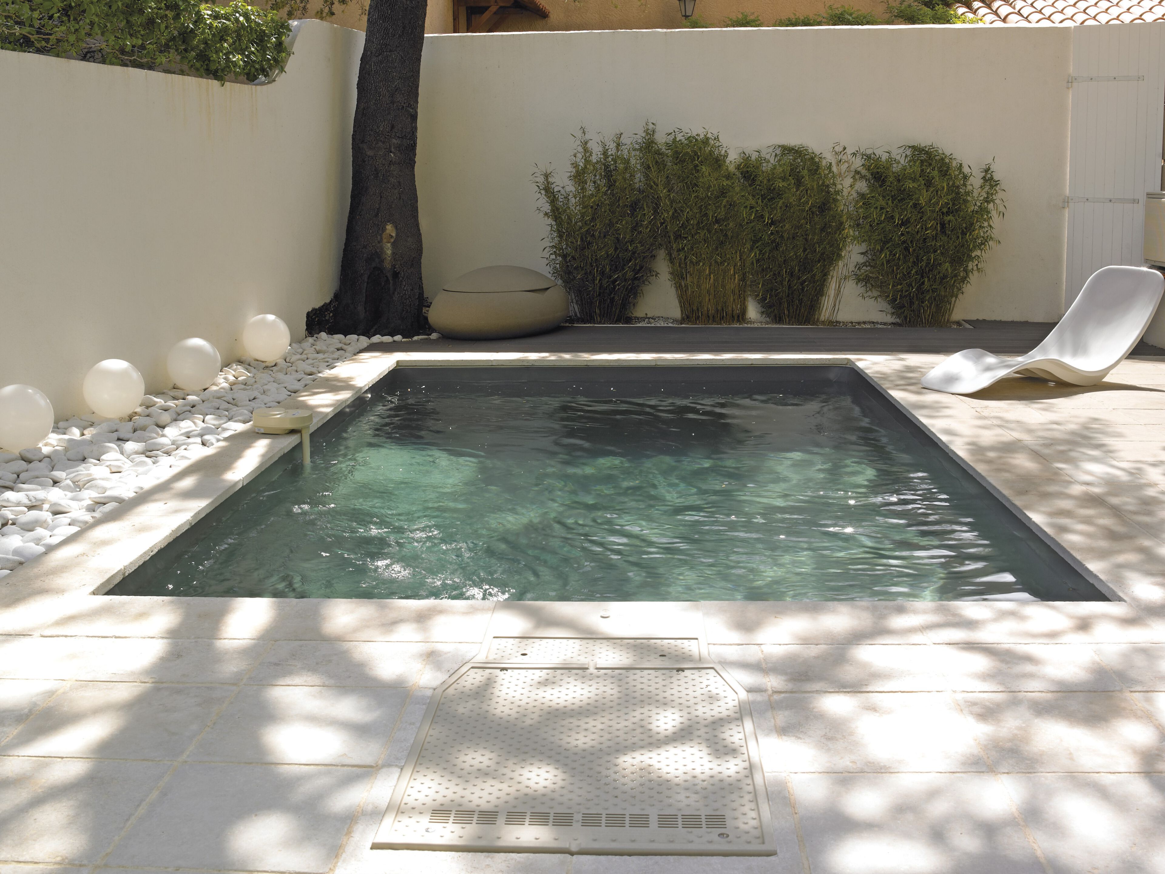 SMARTY Piscina interrata quadrata o rettangolare By Piscine Desjoyaux