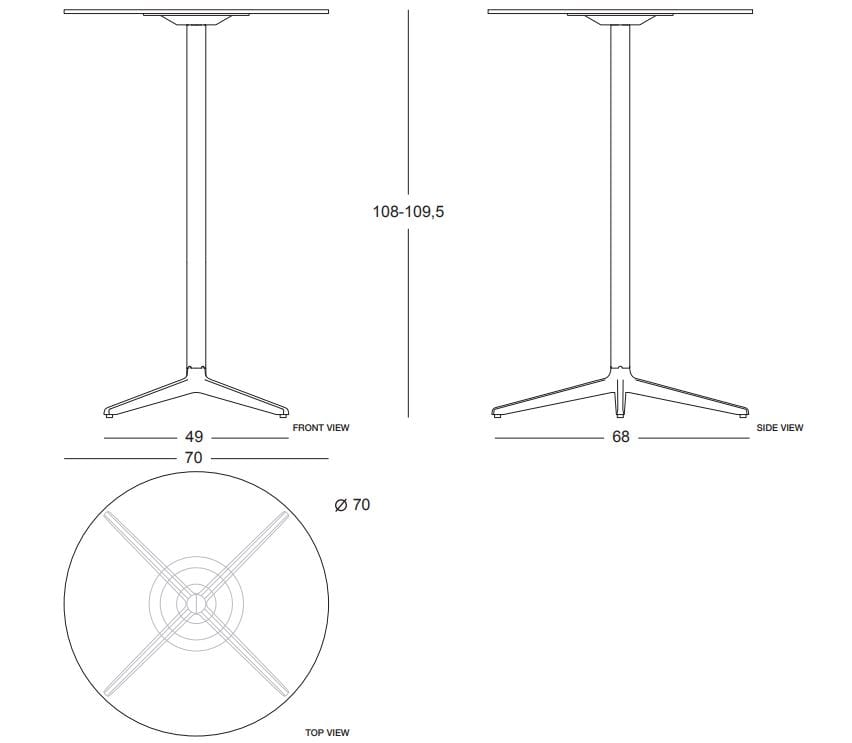 MISTER X Table By Plank design Cisotti + Laube