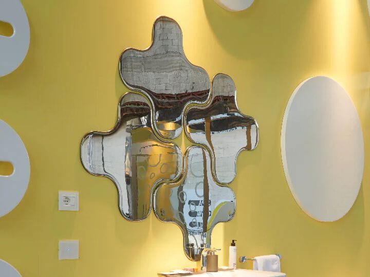 PUZZLE by PlusObject - Specchio in vetro da parete