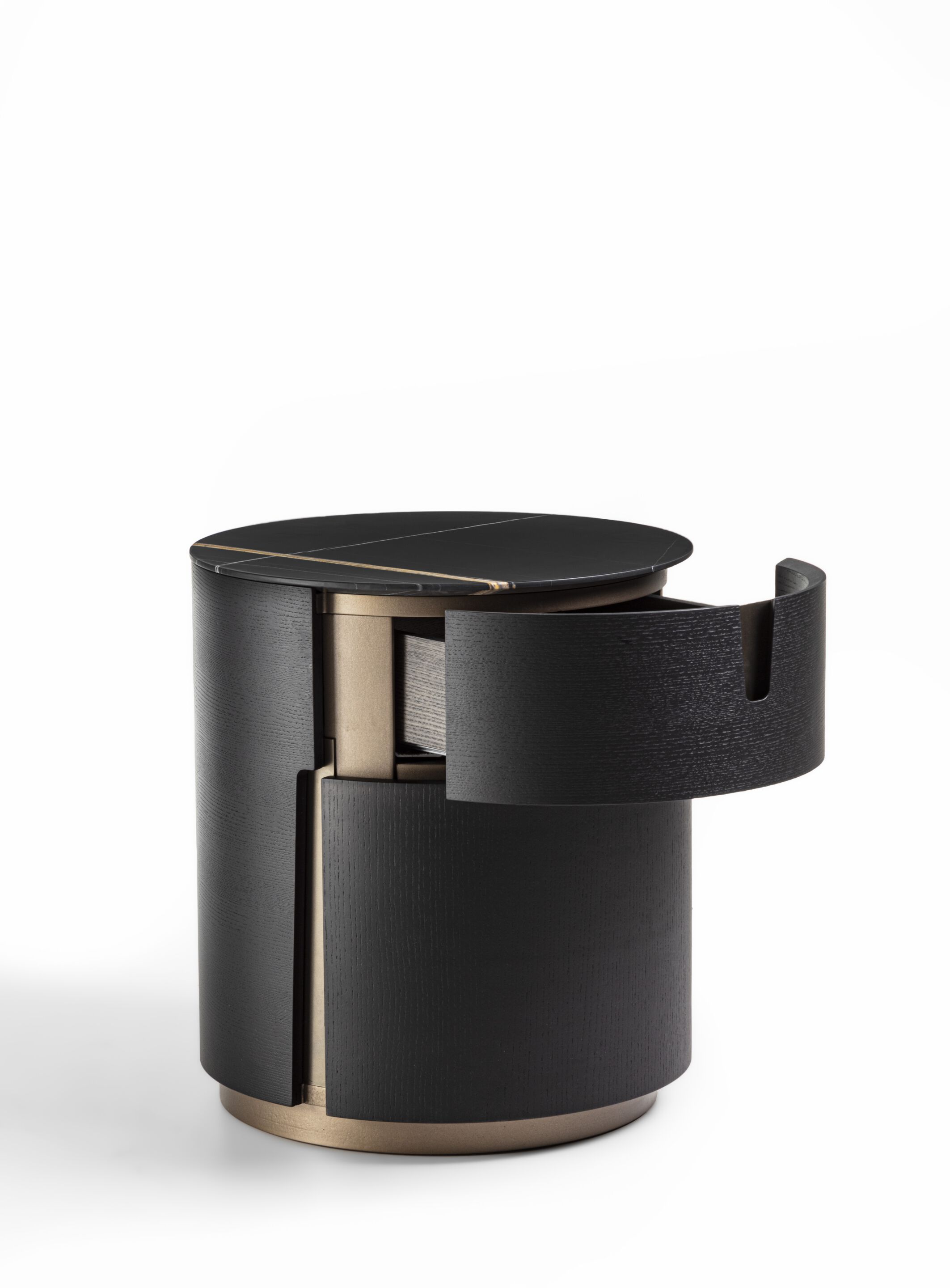 TYLSA NIGHT 54 Wooden bedside table By Porada