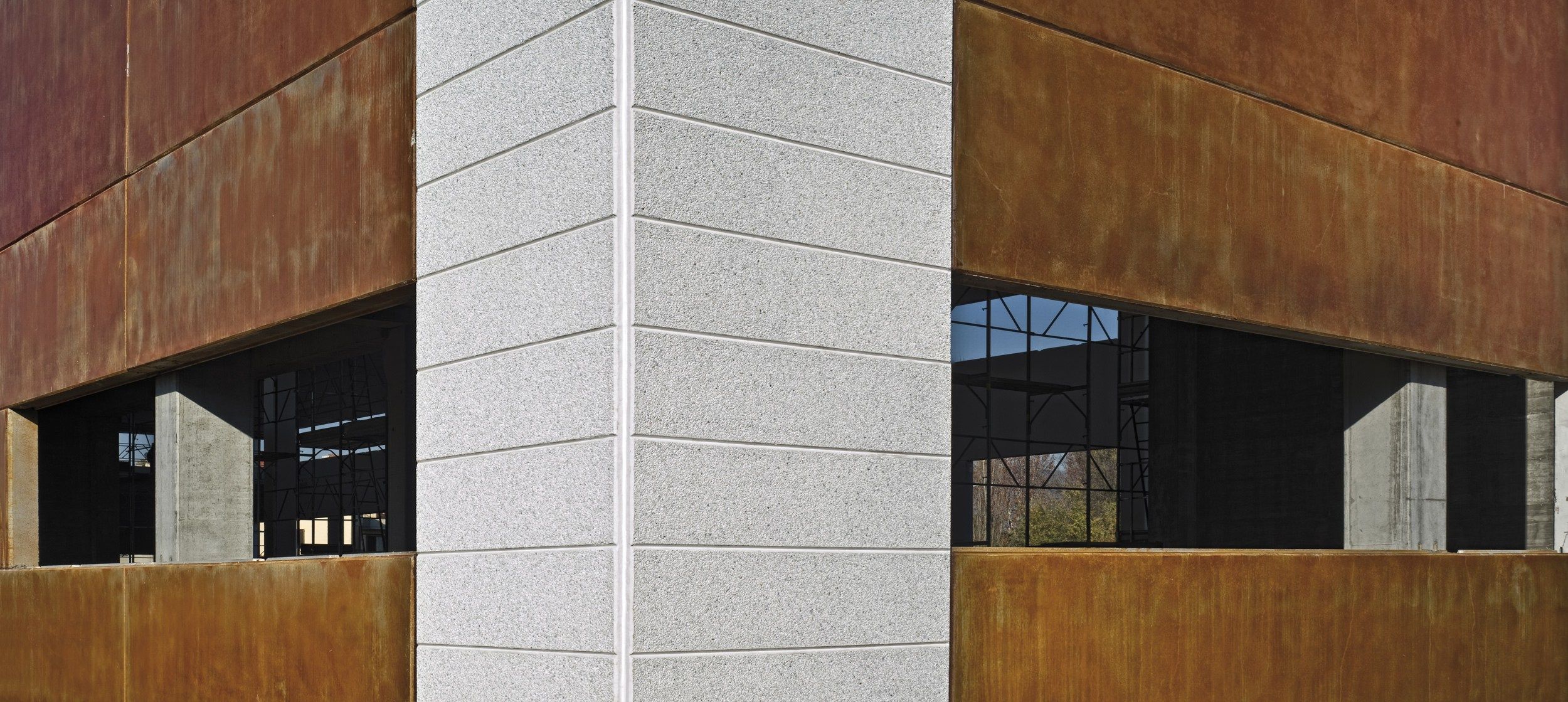 Prefabbricato effetto Cor-Ten by Premac Prefabbricati - Pannello prefabbricato in calcestruzzo - 6