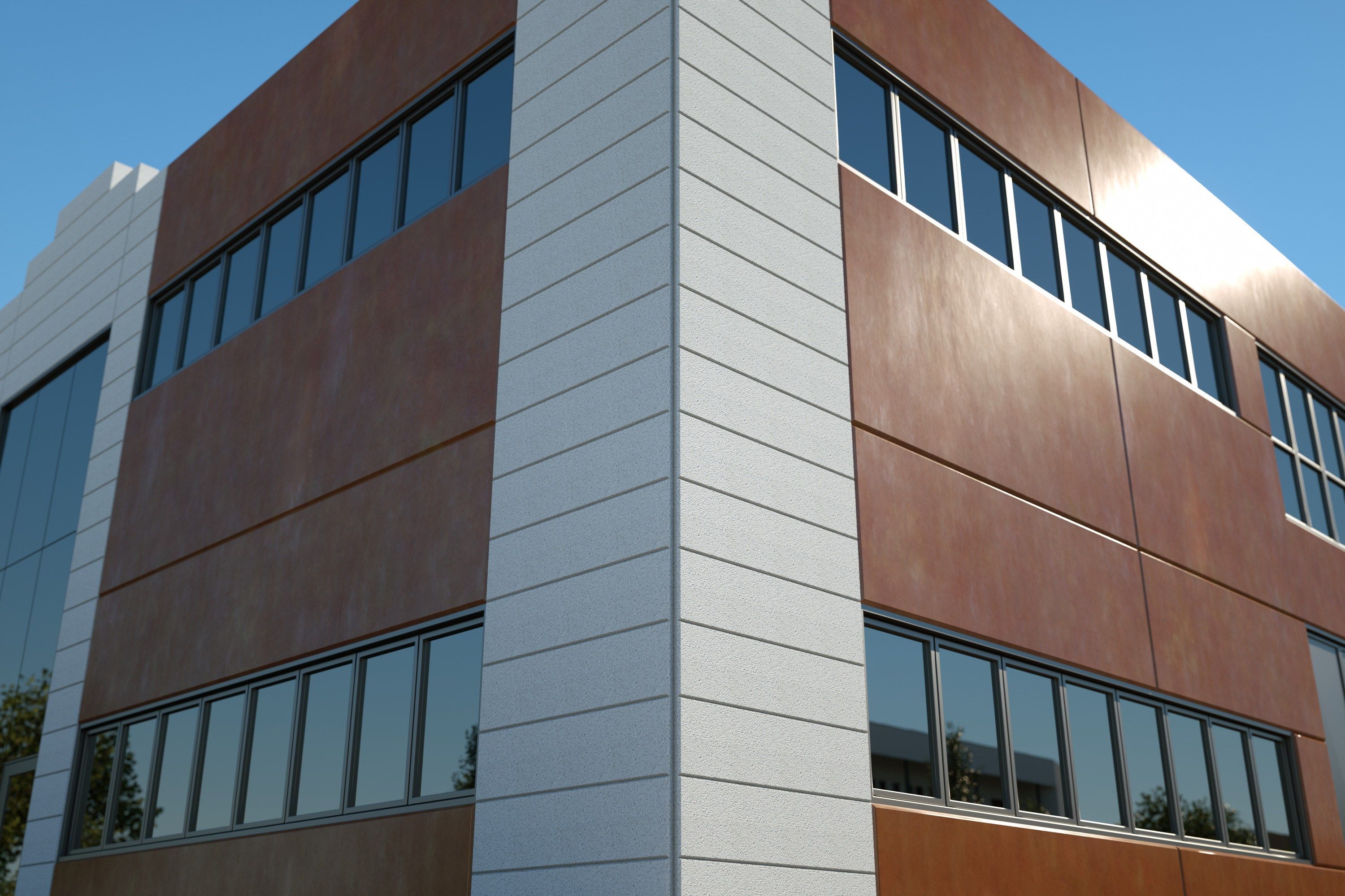 Prefabbricato effetto Cor-Ten by Premac Prefabbricati - Pannello prefabbricato in calcestruzzo - 3