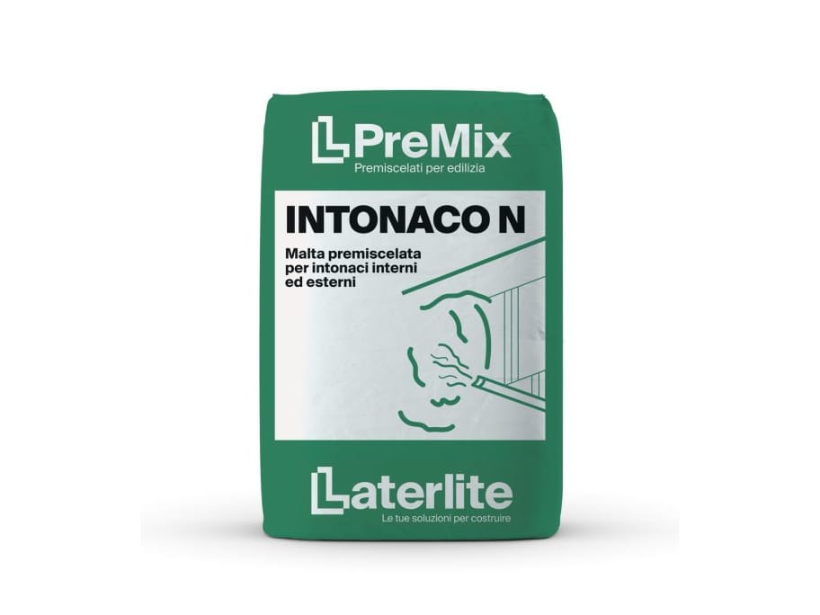 PREMIX INTONACO N by Laterlite - Malta premiscelata per intonaci