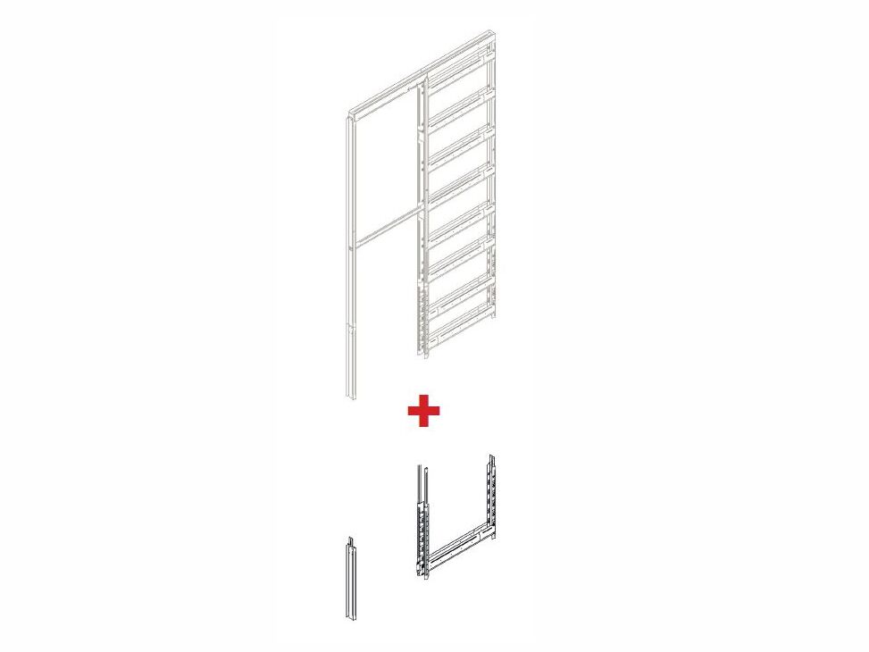 6400 - 6403 by Protektor - Set di installazione porte scorrevoli