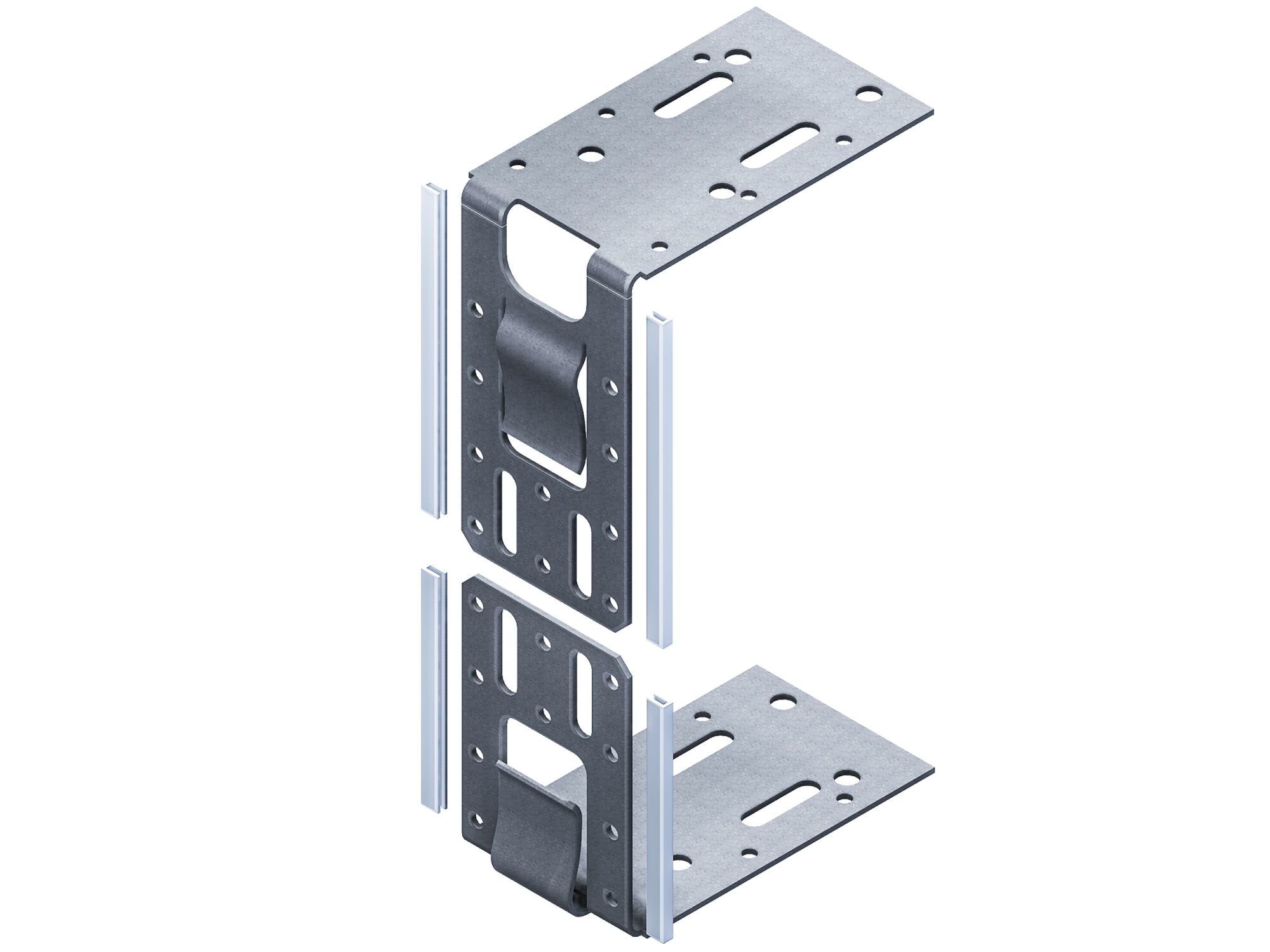 6751 / 6752 / 6753 by Protektor - Set squadrette per montanti della porta