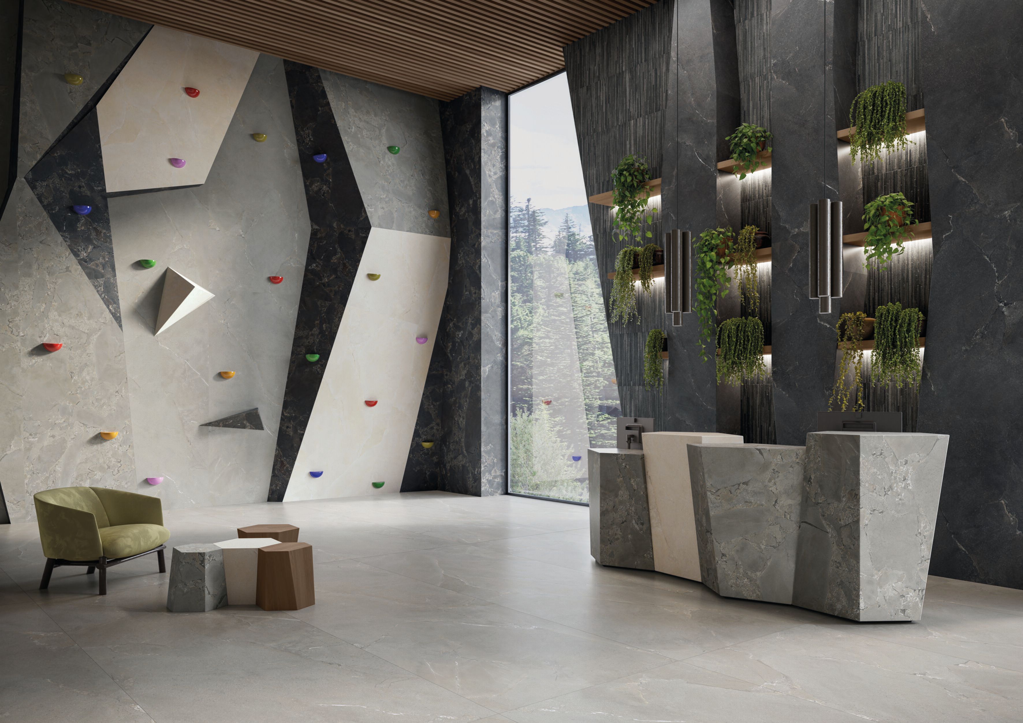 UNIQUE INTENSITY GREY by Provenza - Pavimento/rivestimento in gres porcellanato effetto pietra - 2