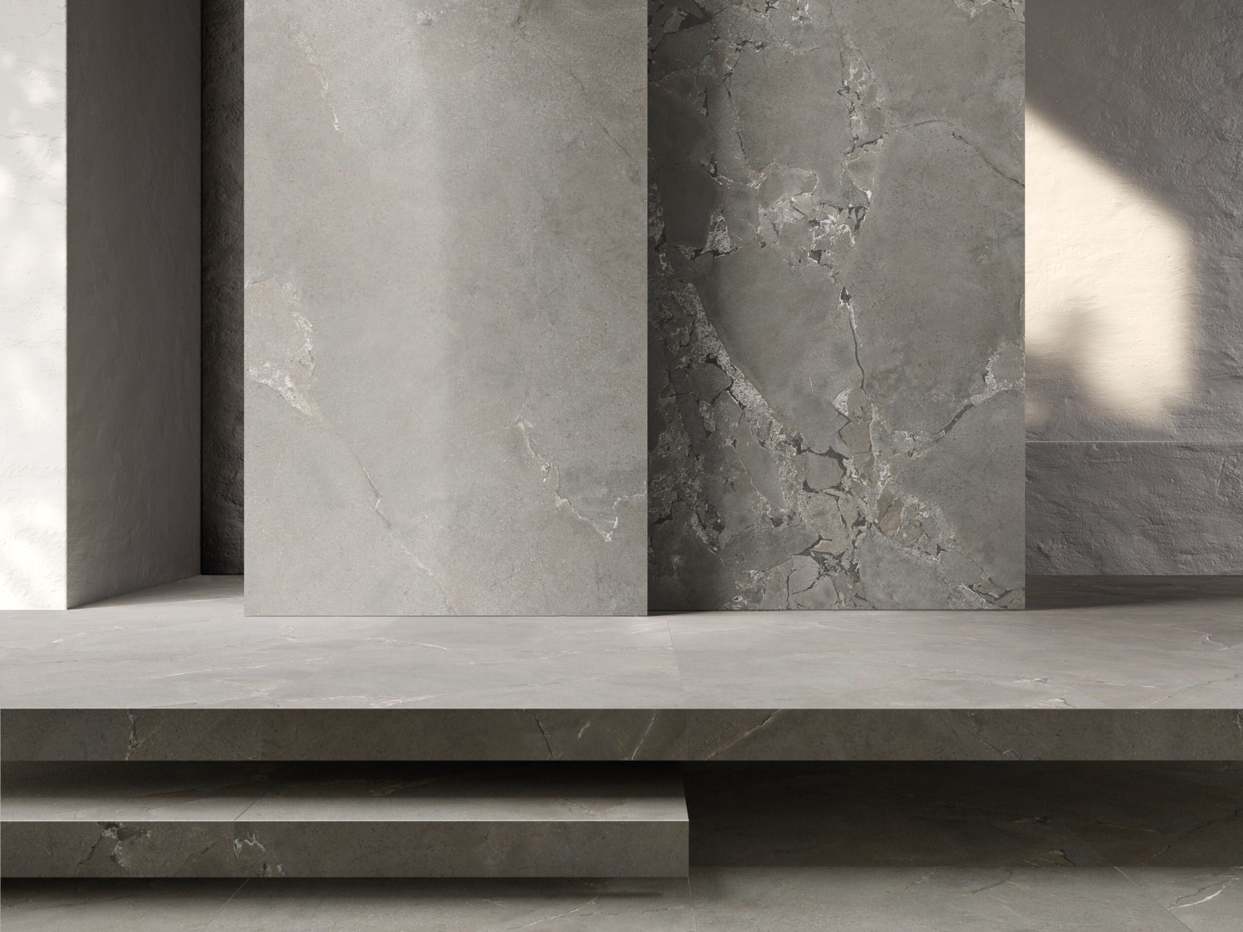 UNIQUE INTENSITY GREY by Provenza - Pavimento/rivestimento in gres porcellanato effetto pietra