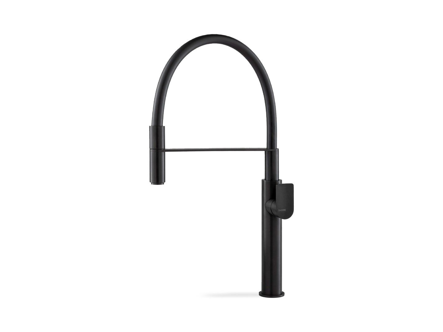 Q316 Countertop stainless steel kitchen mixer tap with spray By ZAZZERI design Roberto Innocenti