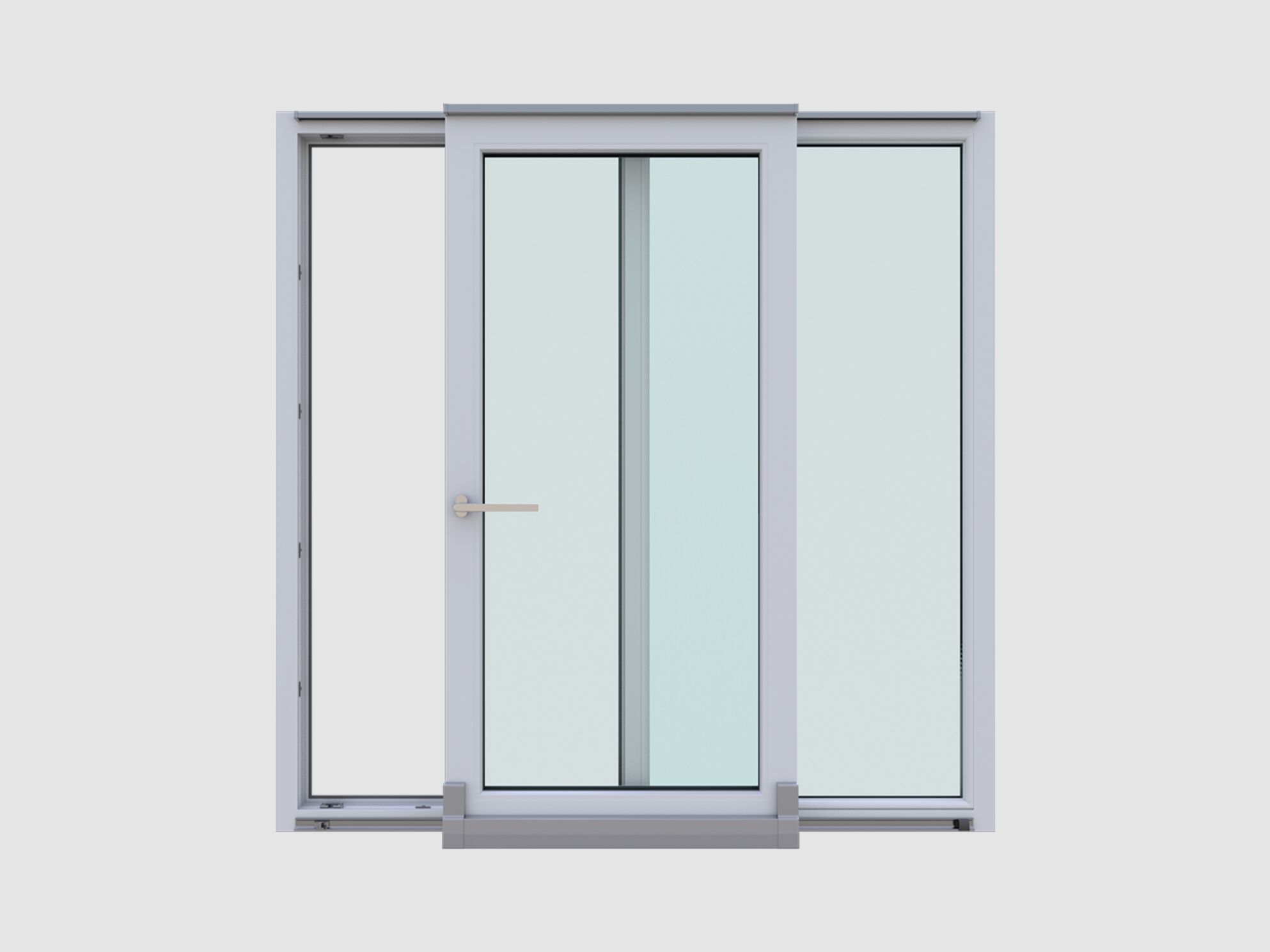 PAYSAGE 7STARS by QFORT - Finestra scorrevole complanare in PVC