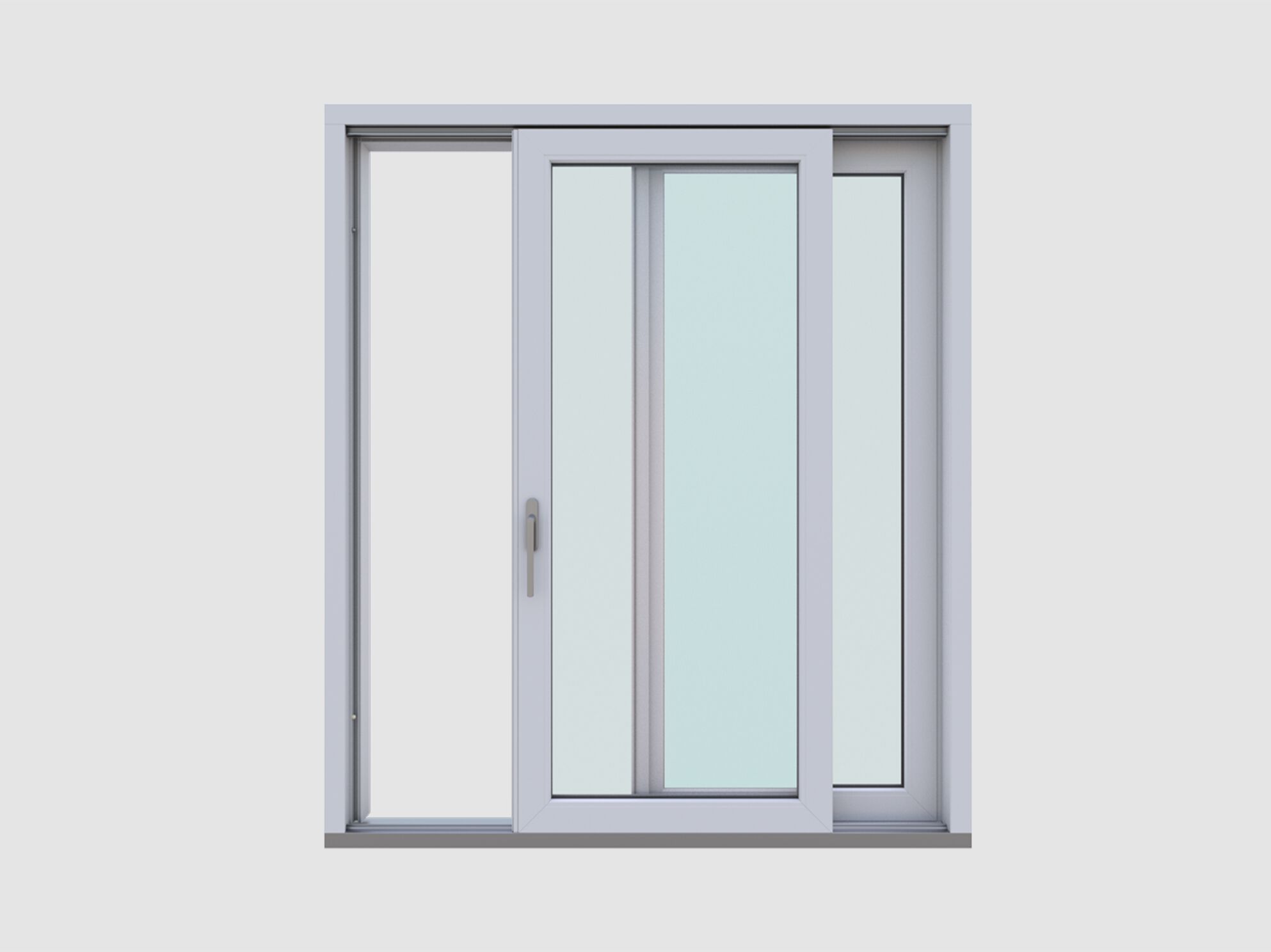 PAYSAGE SLIDE 7STARS STANDARD Lift and slide PVC window By QFORT