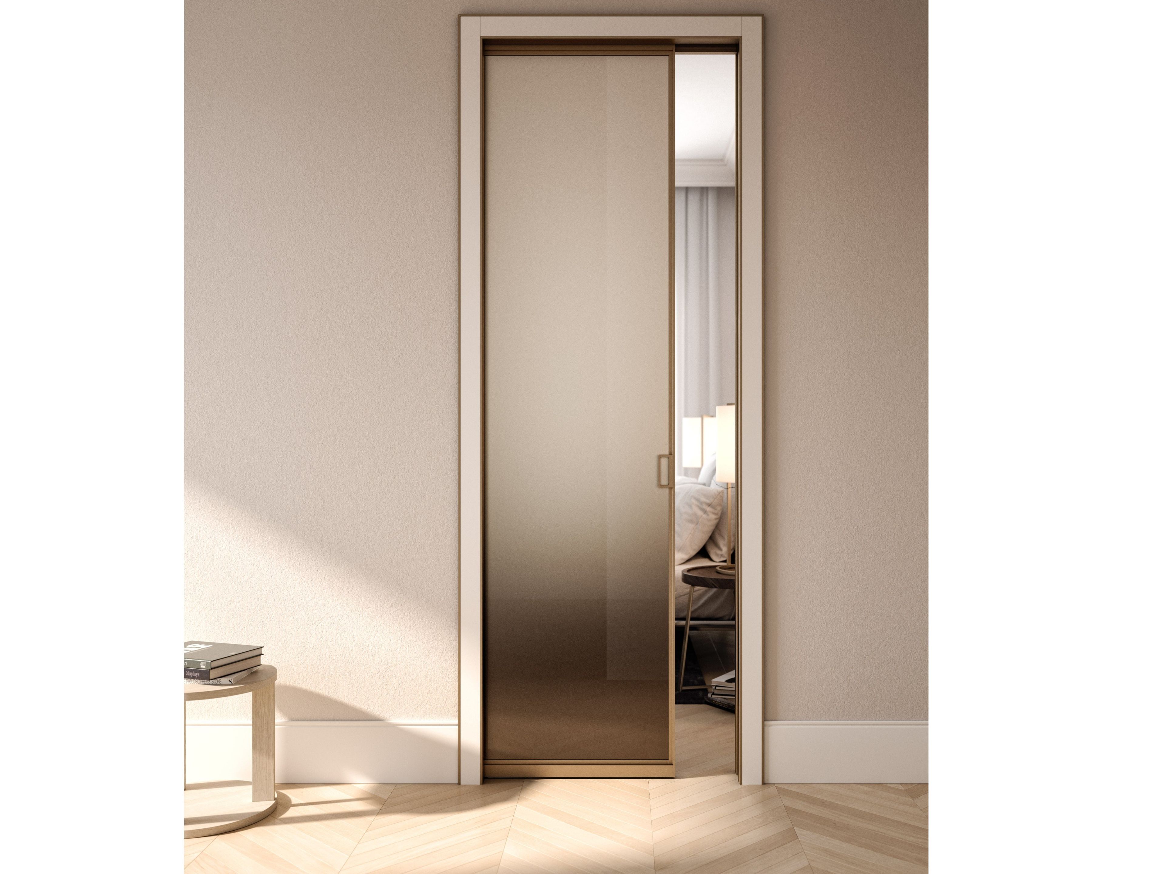 QUADRA Pocket sliding door Quadra Collection By ALBED design CRS ALBED
