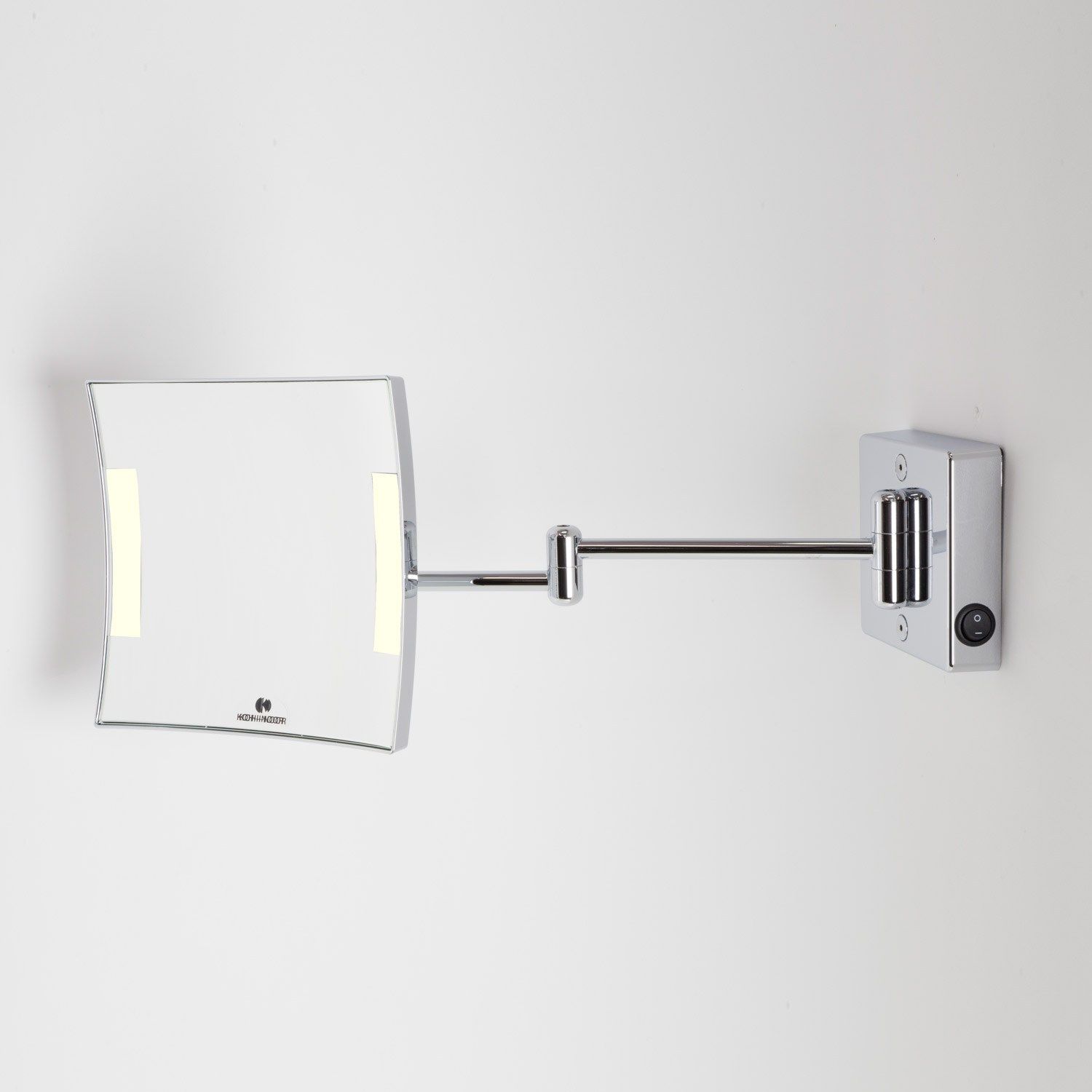QUADROLO LED Wallmounted shaving mirror Quadrolo Led Collection By