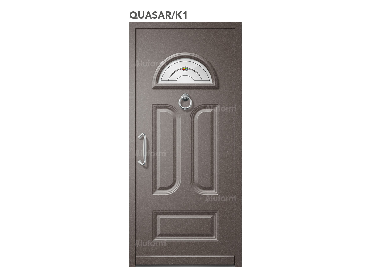 QUASAR by ROYAL PAT - Pannello di rivestimento per porte blindate in alluminio e vetro - 3