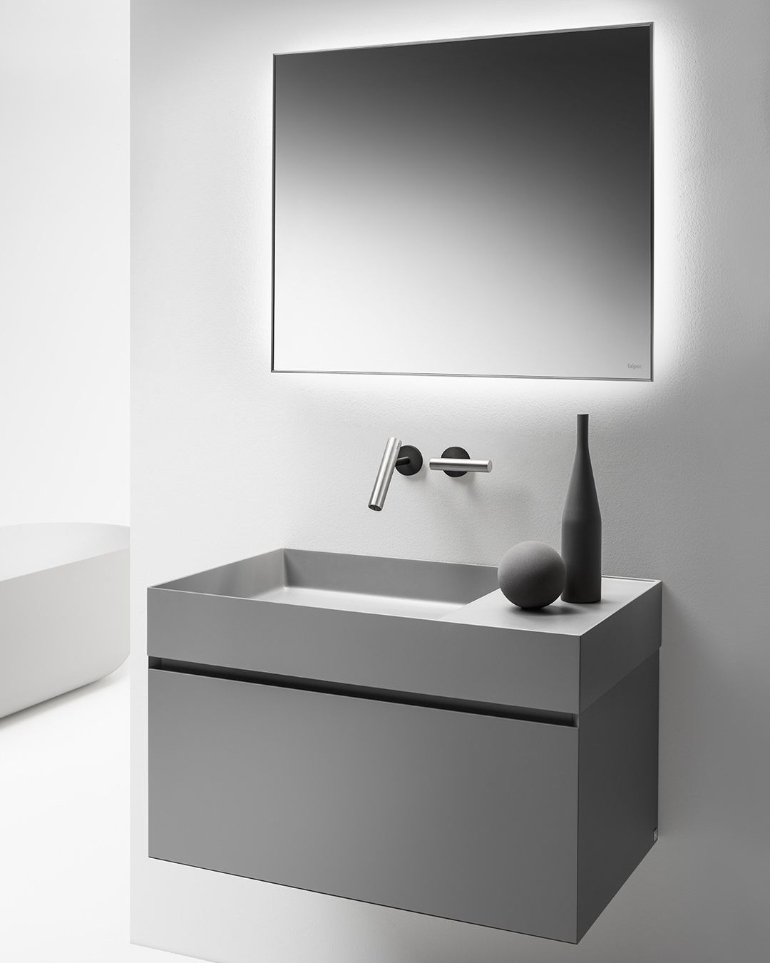 QUATTRO.ZERO by FALPER - Mobile lavabo con cassetti - 2