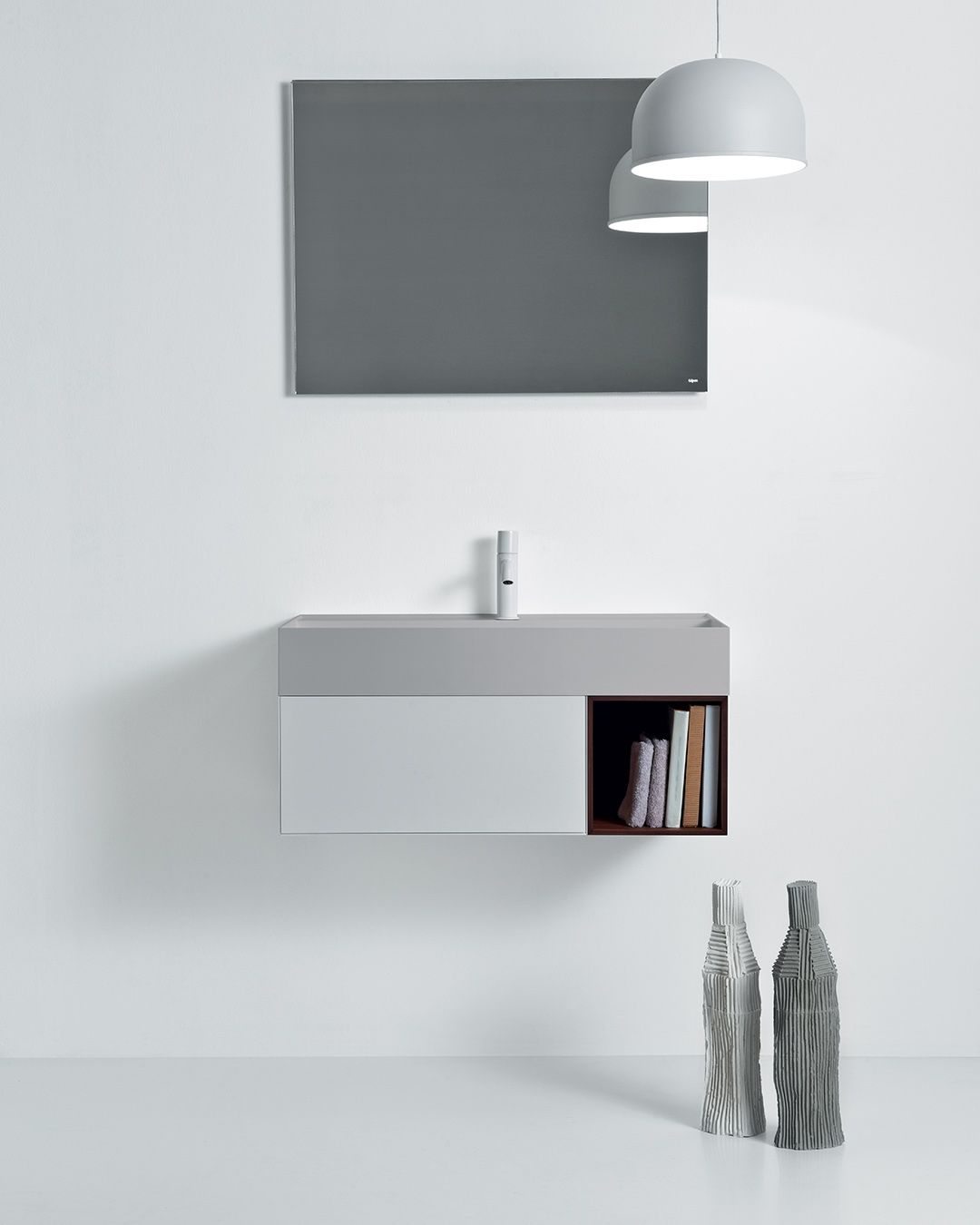QUATTRO.ZERO by FALPER - Mobile lavabo con cassetti - 2