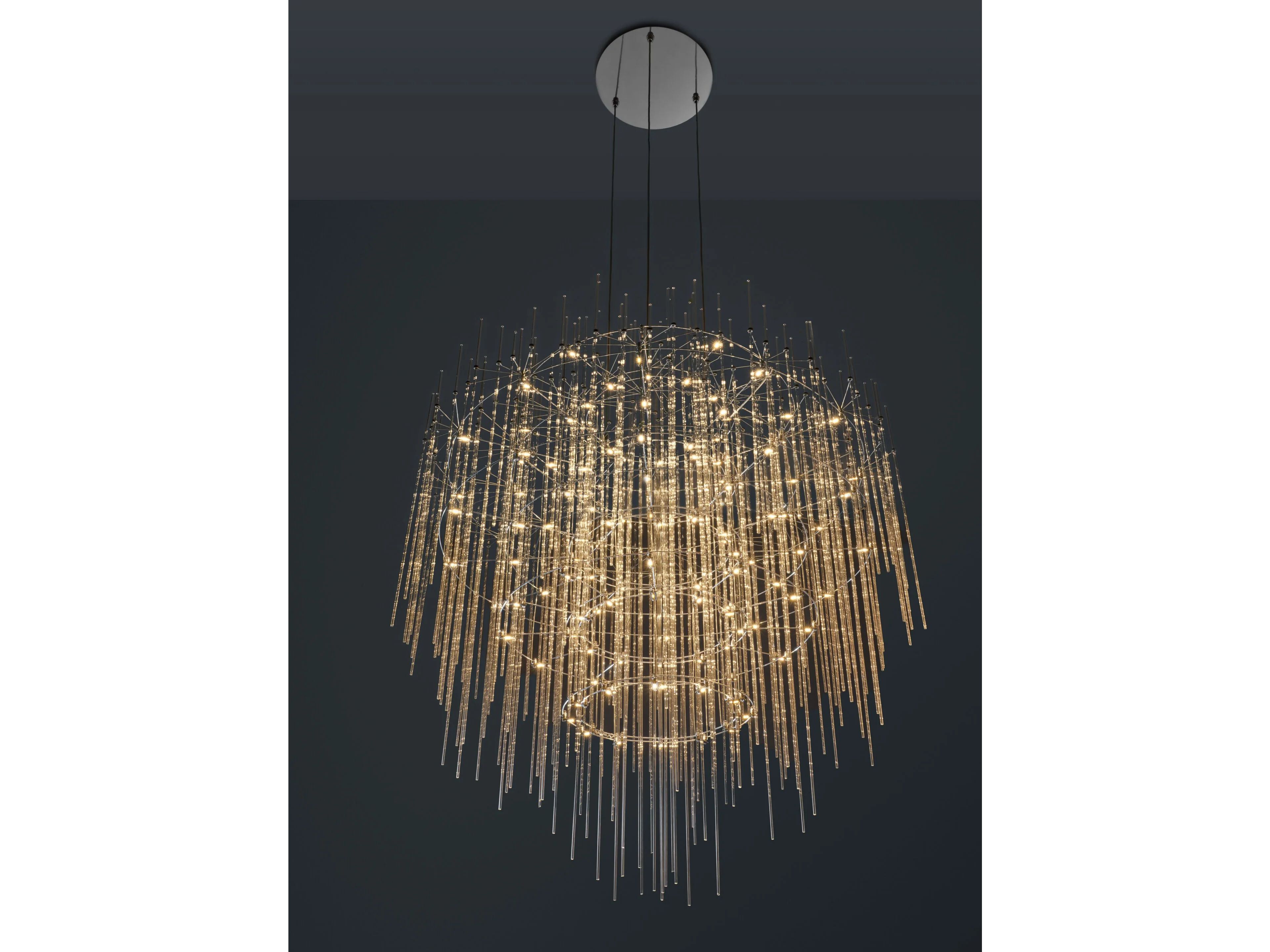 SKYFALL by Quasar - Lampada a sospensione a LED in vetro - 4