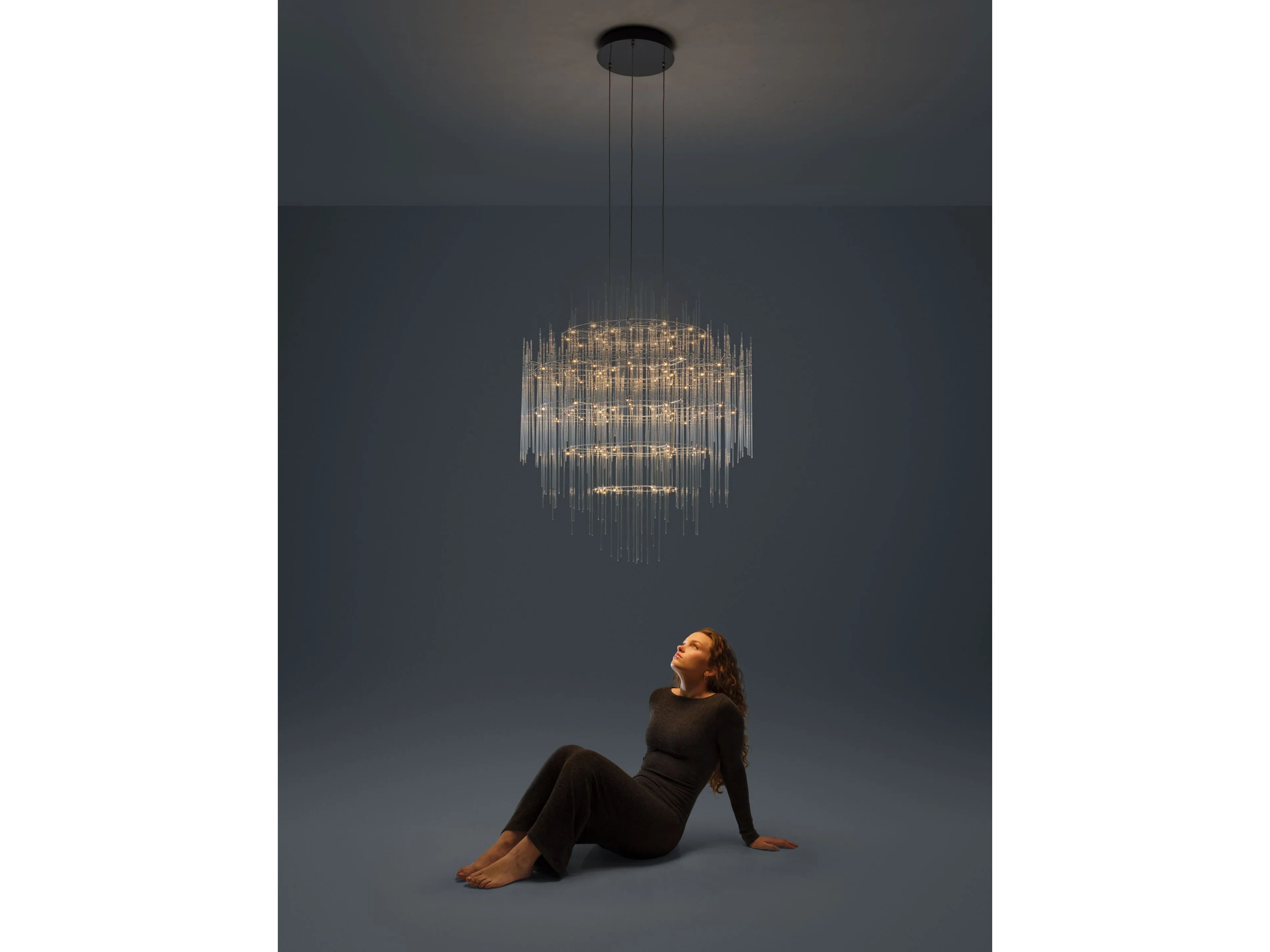 SKYFALL by Quasar - Lampada a sospensione a LED in vetro - 2