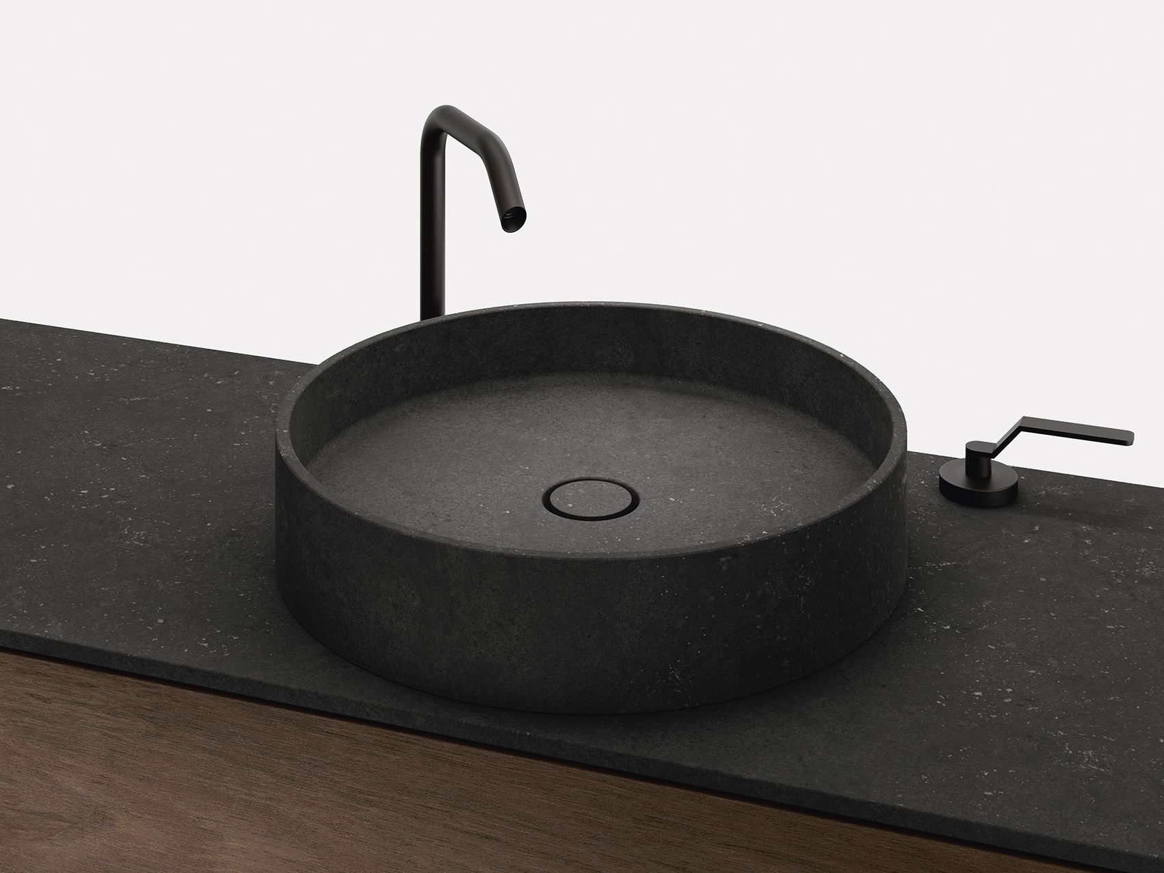 R.I.G. MODULES BATHROOM 03 Sectional vanity unit By DE PADOVA