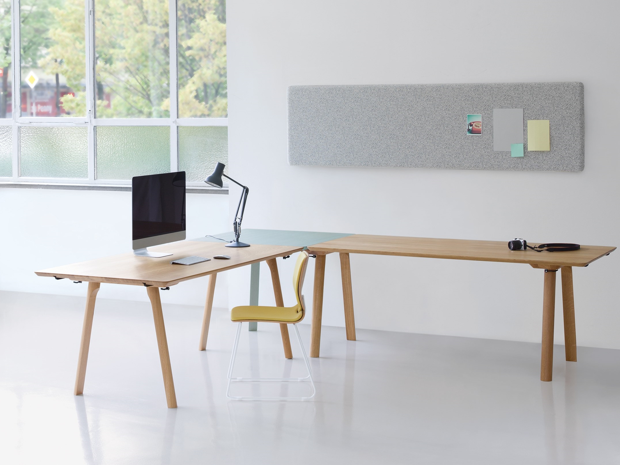 Fabric Acoustic wall panel RAIL WALL By ZEITRAUM design Kaschkasch