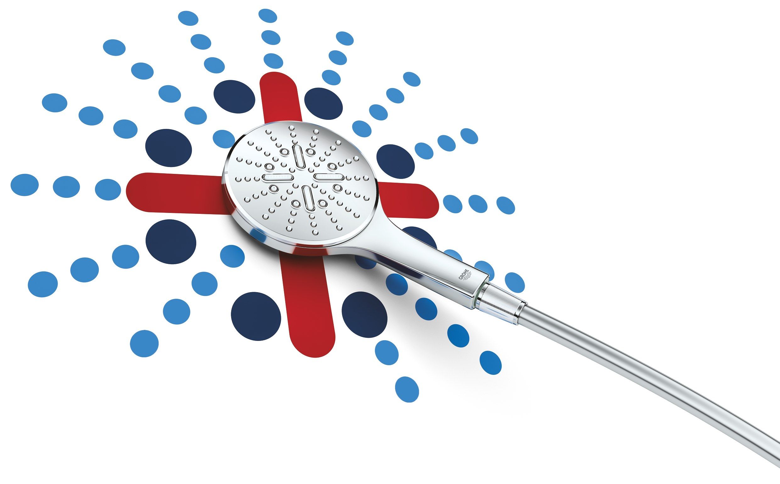 RAINSHOWER SMARTACTIVE by Grohe - Doccetta a muro con 3 getti per doccia - 16