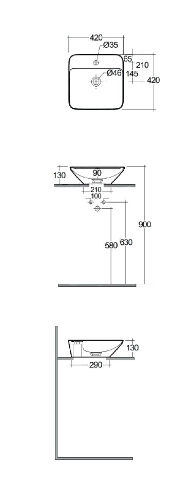 Dimensioni RAK-VARIANT