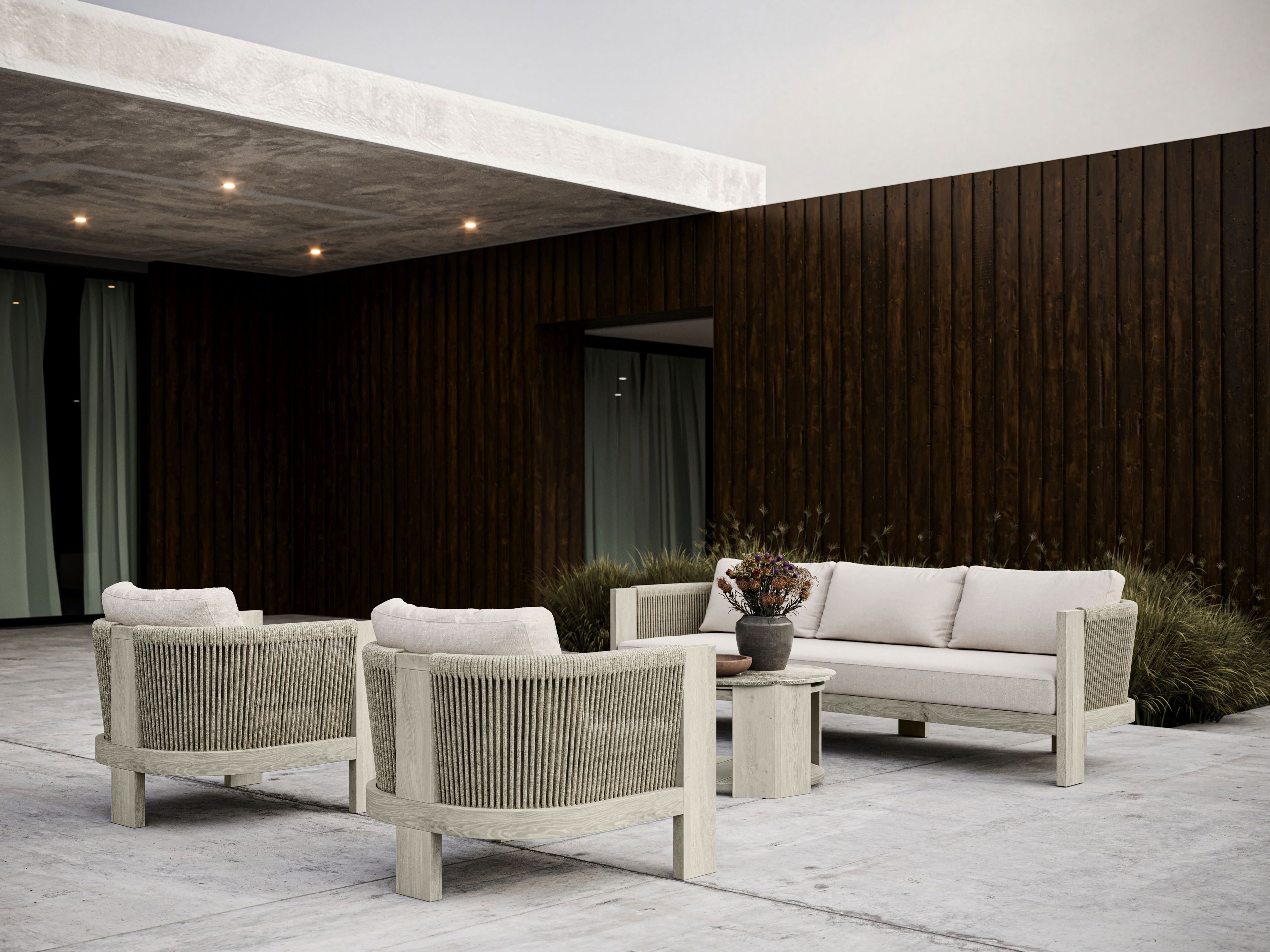 RALPH by SNOC - Divano da giardino a 3 posti - 9