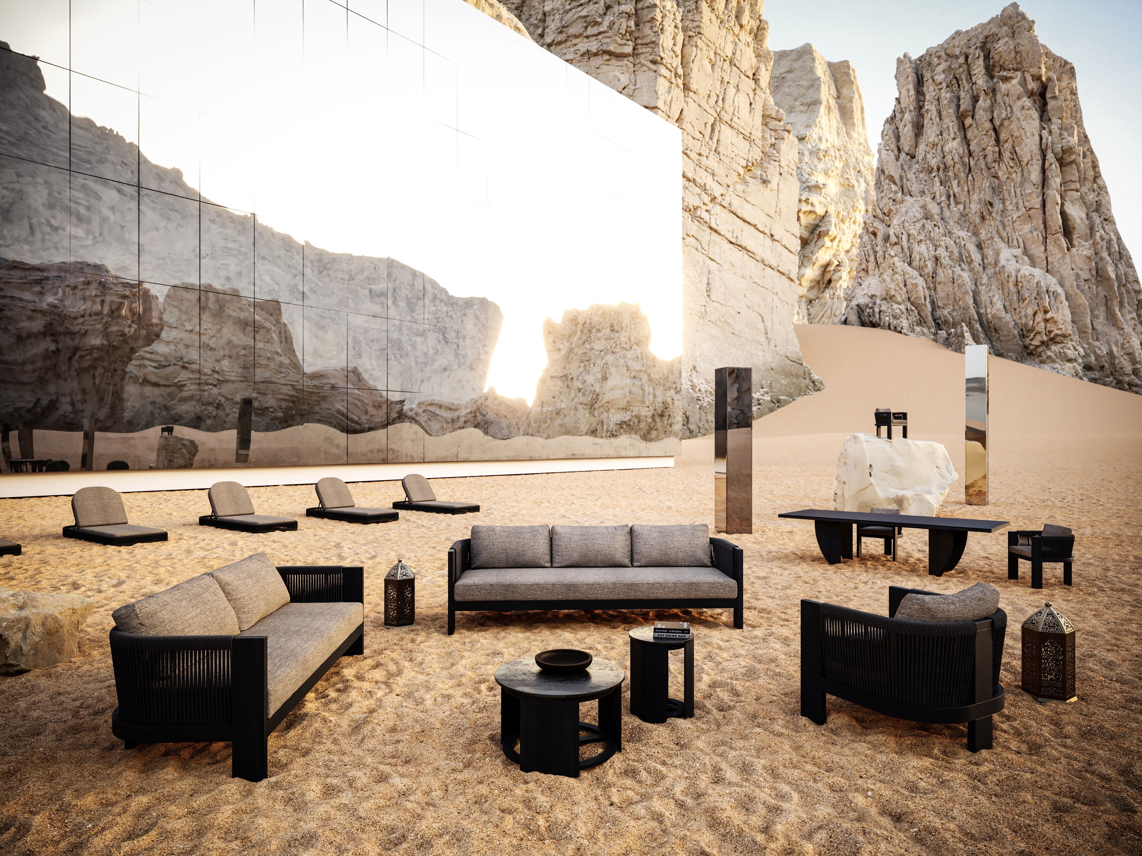 RALPH by SNOC - Divano da giardino a 3 posti - 13