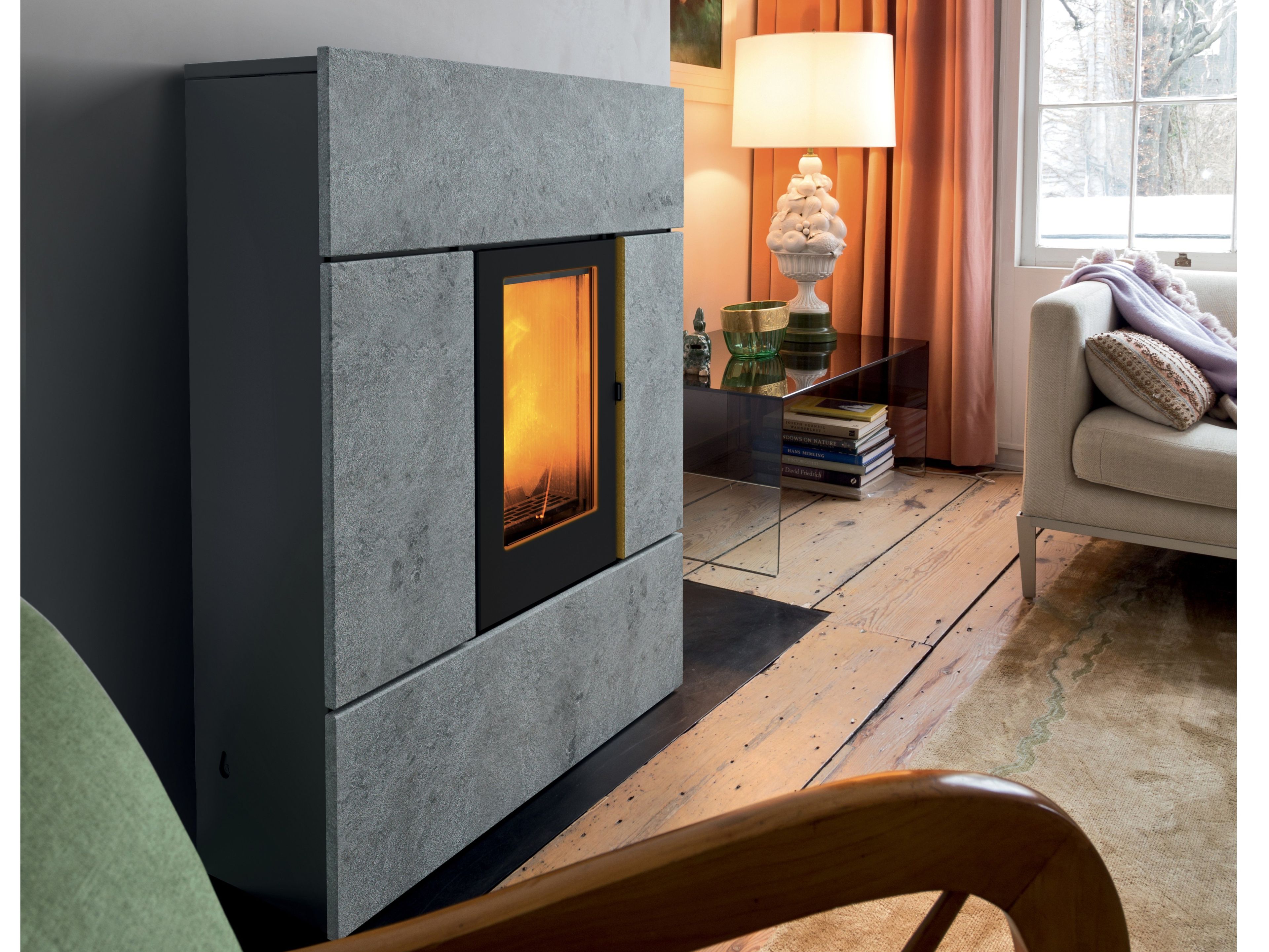 RAY by MCZ - Stufa a pellet per riscaldamento aria