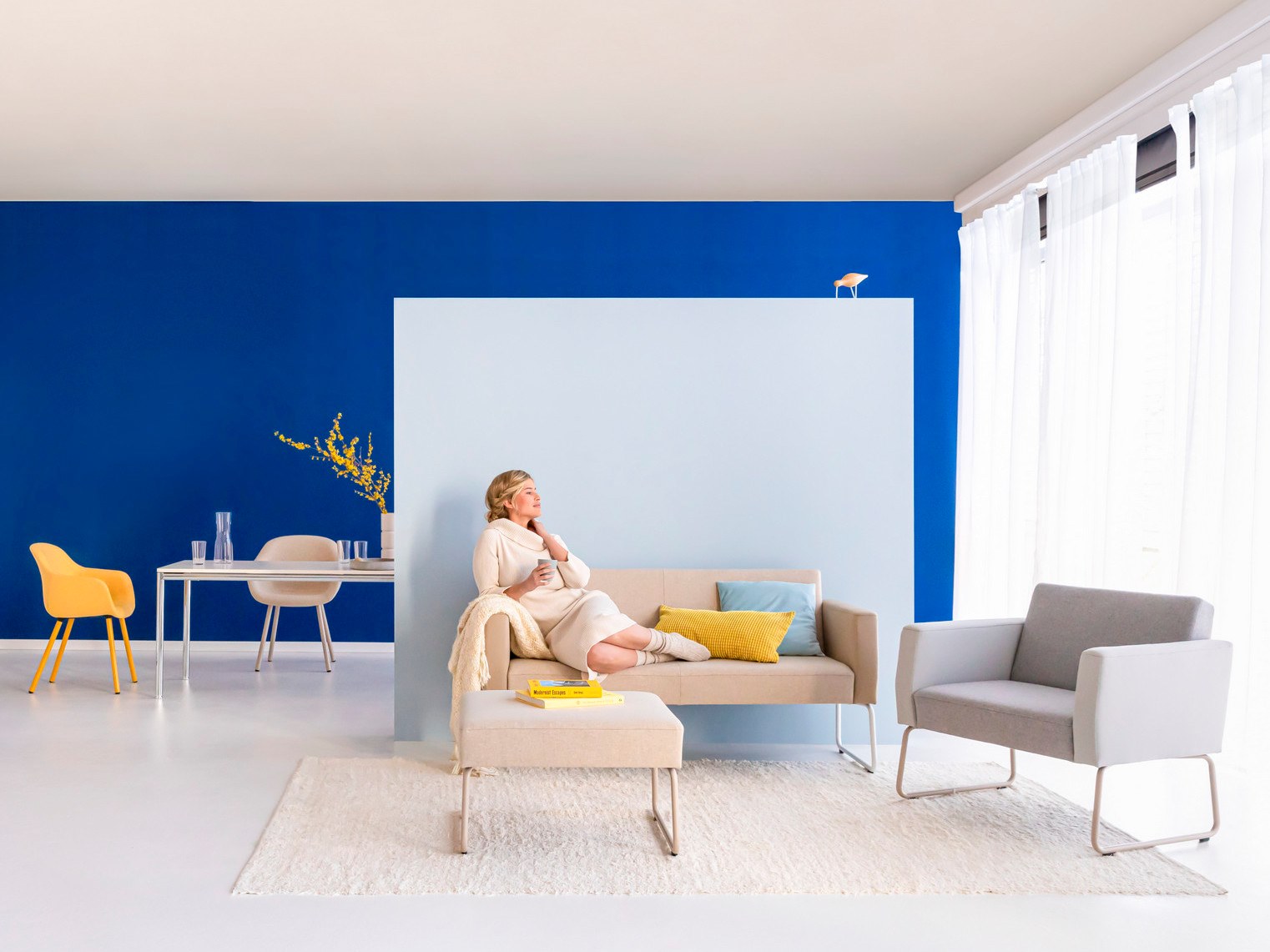 REEFS FLEX | Armchair with armrests By Dauphin design Jessica Engelhardt