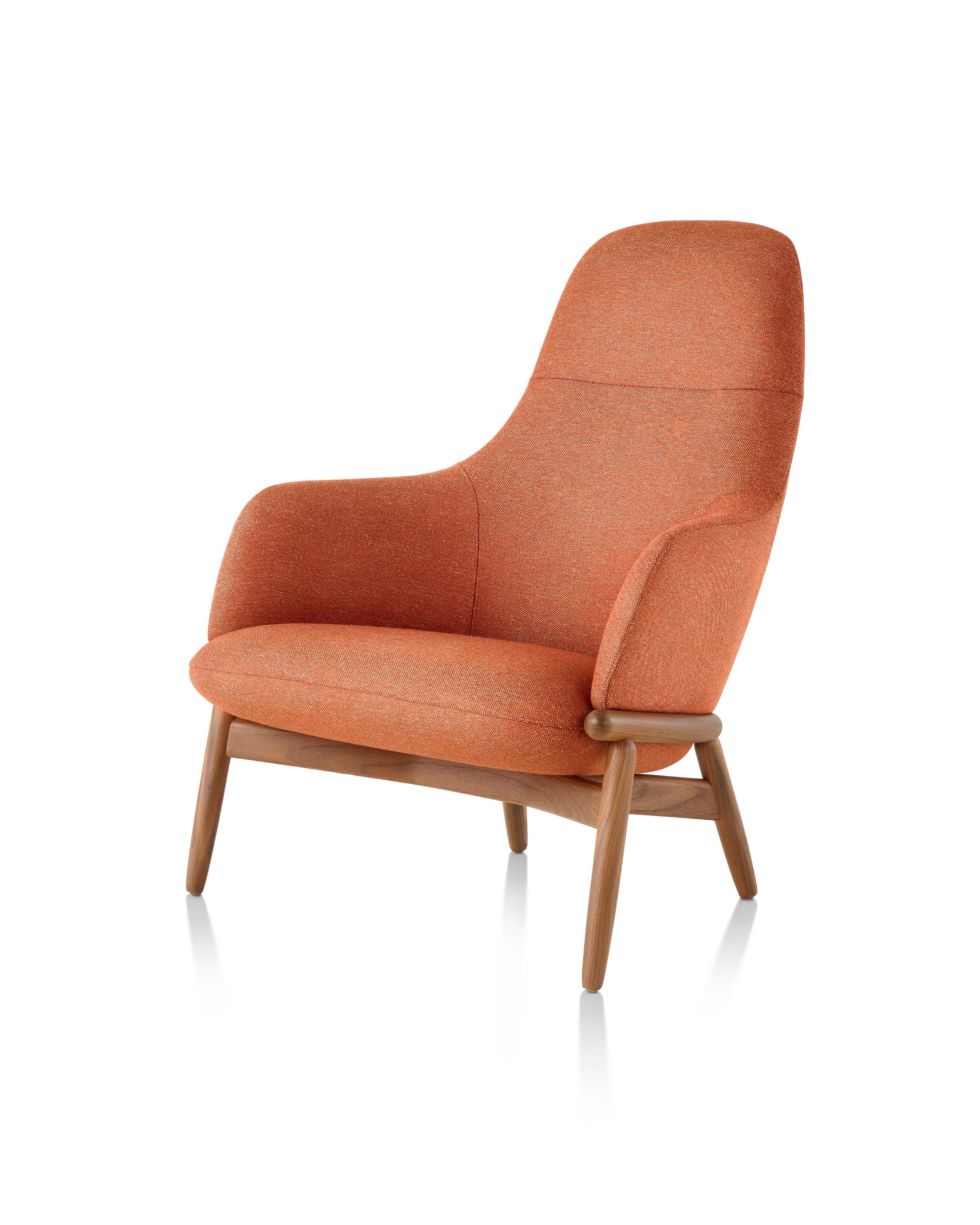 Highback fabric armchair REFRAME Highback armchair Reframe