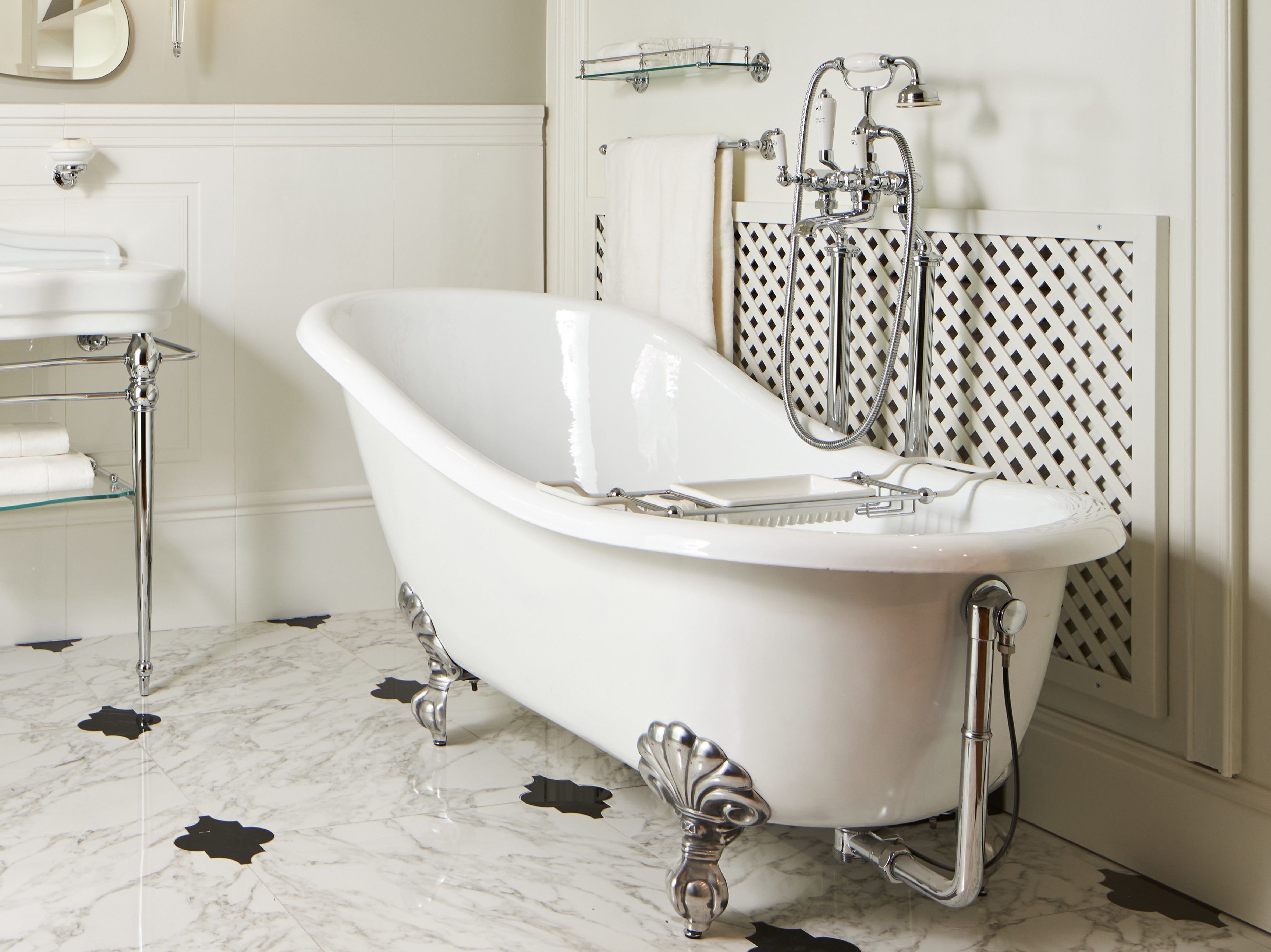 REGINA by Devon&Devon - Vasca da bagno centro stanza in ghisa - 5