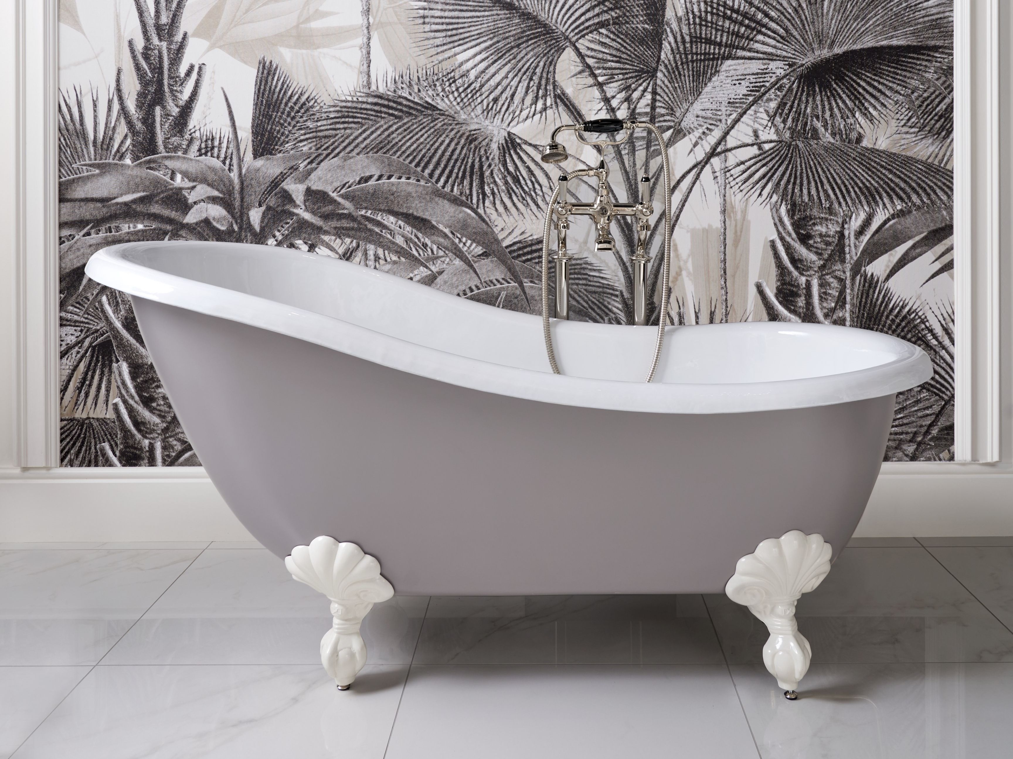 REGINA by Devon&Devon - Vasca da bagno centro stanza in ghisa - 3