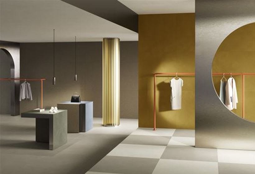 RESINCRETE by VitrA Bathrooms - Pavimento/rivestimento per interni - 2