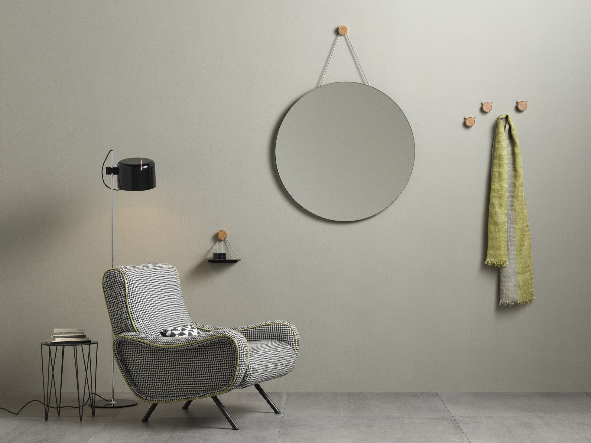 RING by EVER Life Design - Specchio bagno rotondo da parete - 2