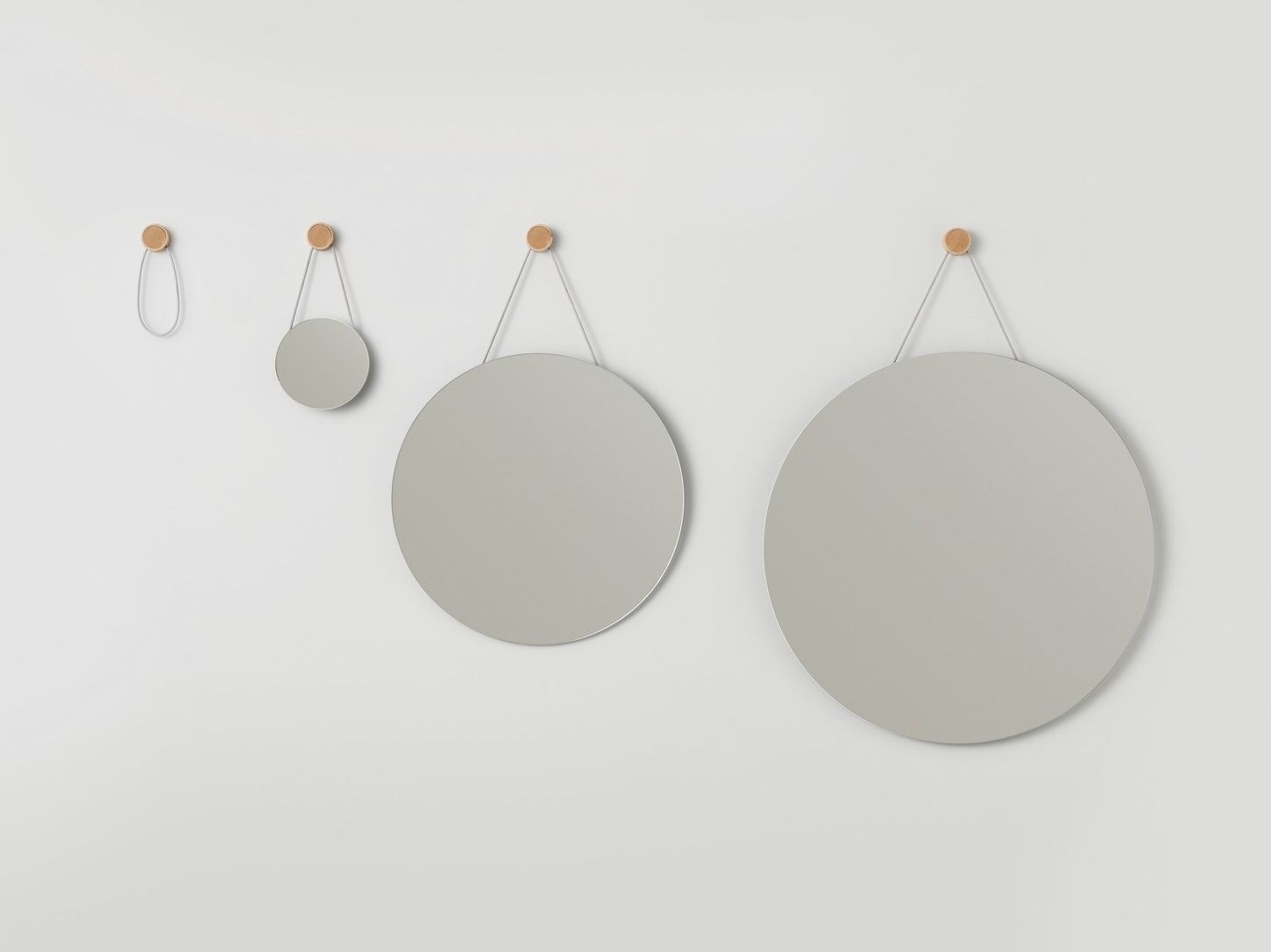 RING by EVER Life Design - Specchio bagno rotondo da parete - 7