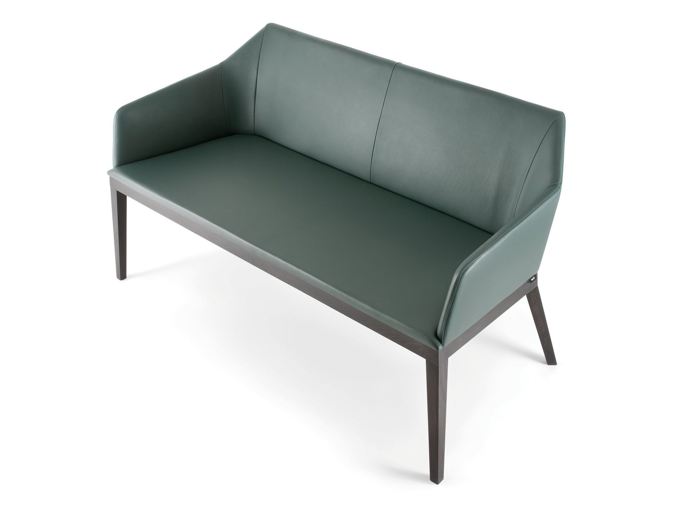 Leather small sofa ROCK SOFA By Verti design Enrico Franzolini