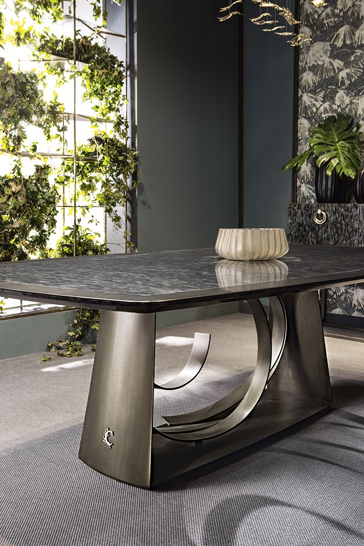 RODIN Rectangular marble table By Cantori