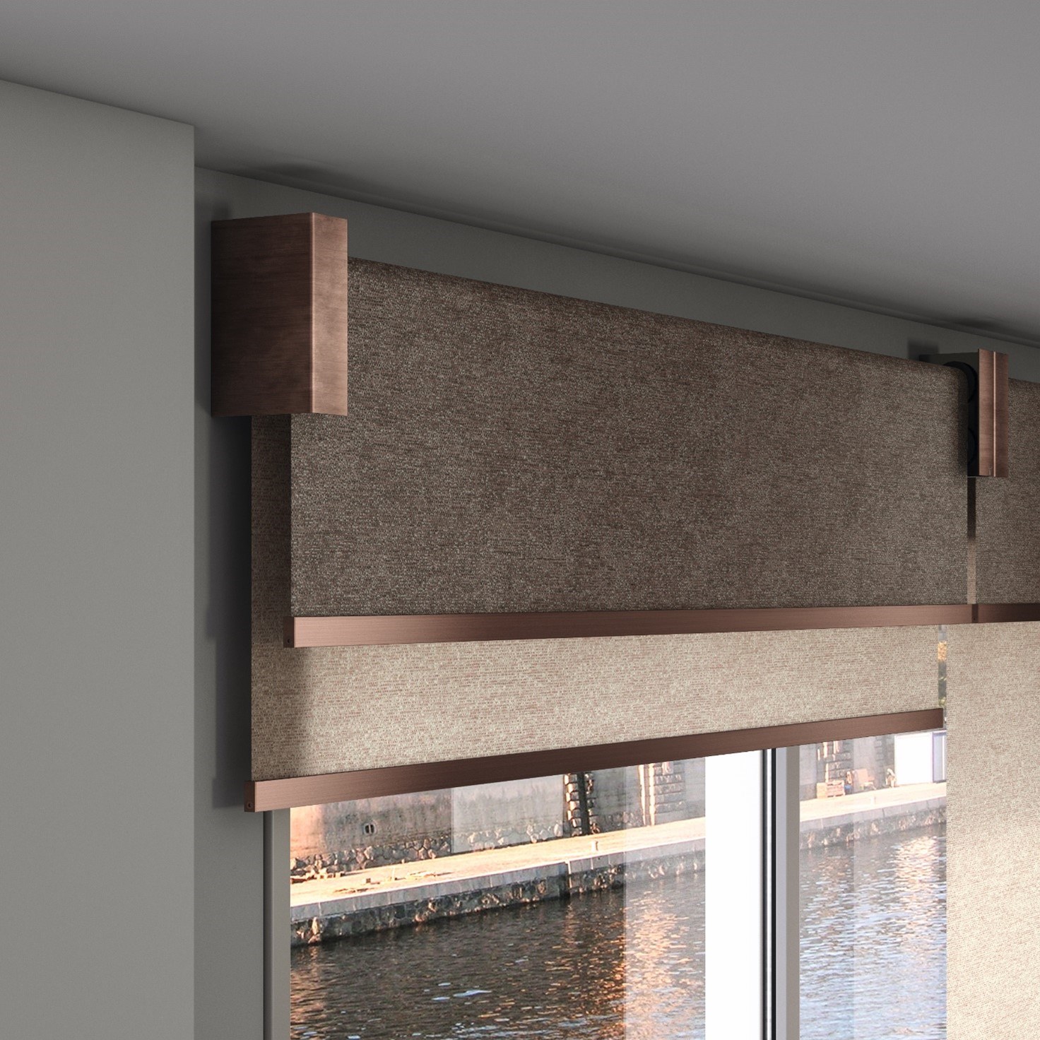 ROLL UNO N&D roller blind By TAO Design