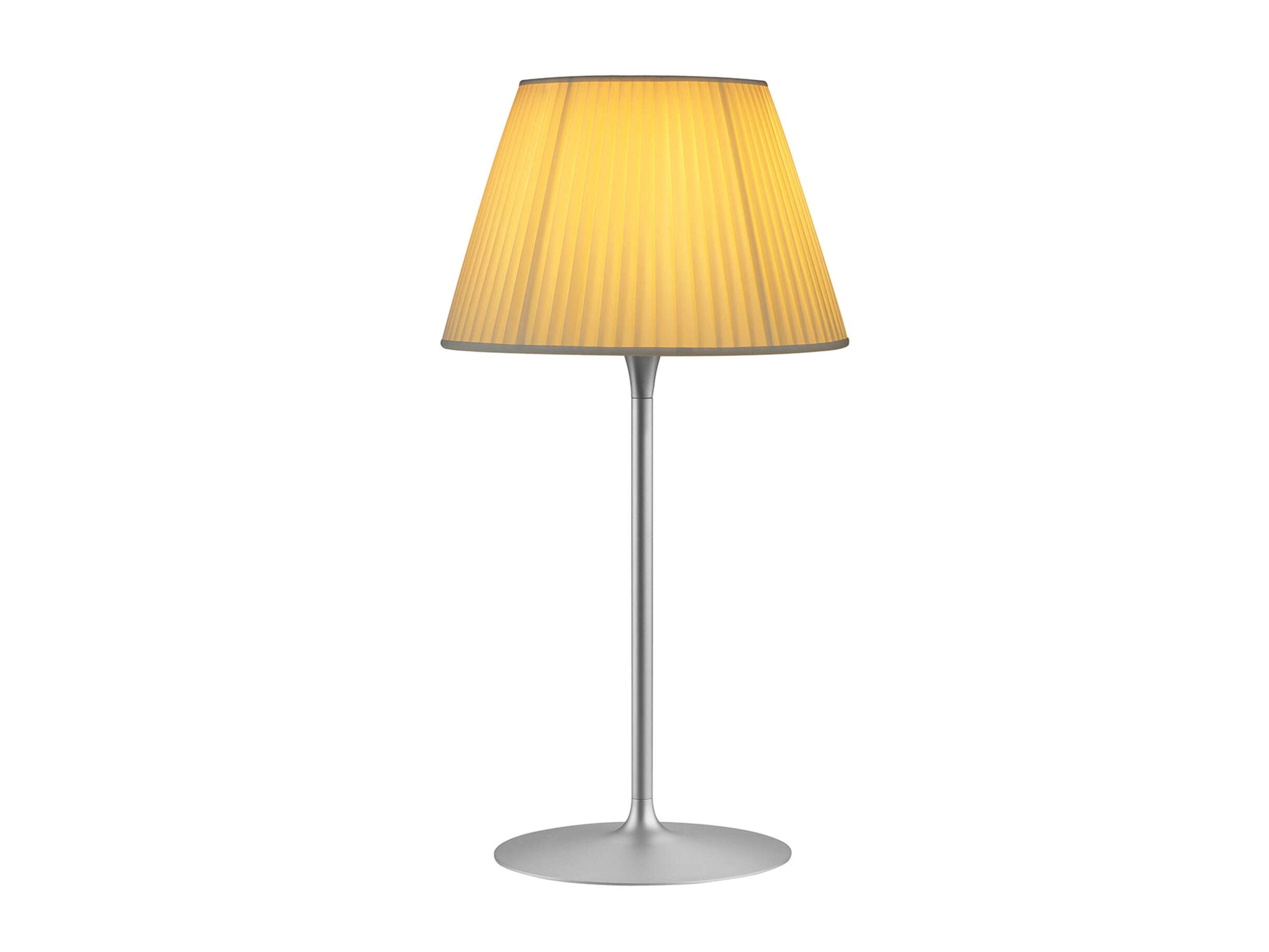 Fabric and steel table lamp ROMEO SOFT By Flos design Philippe Starck