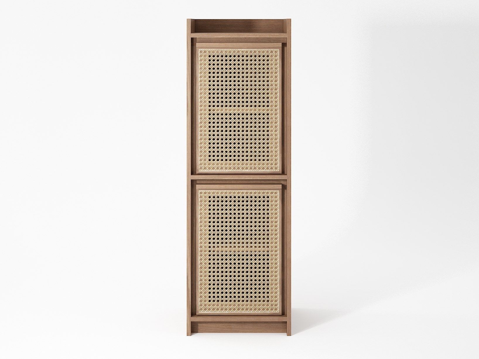 ROOTS | Credenza by KARPENTER - Credenza in legno massello e rattan
