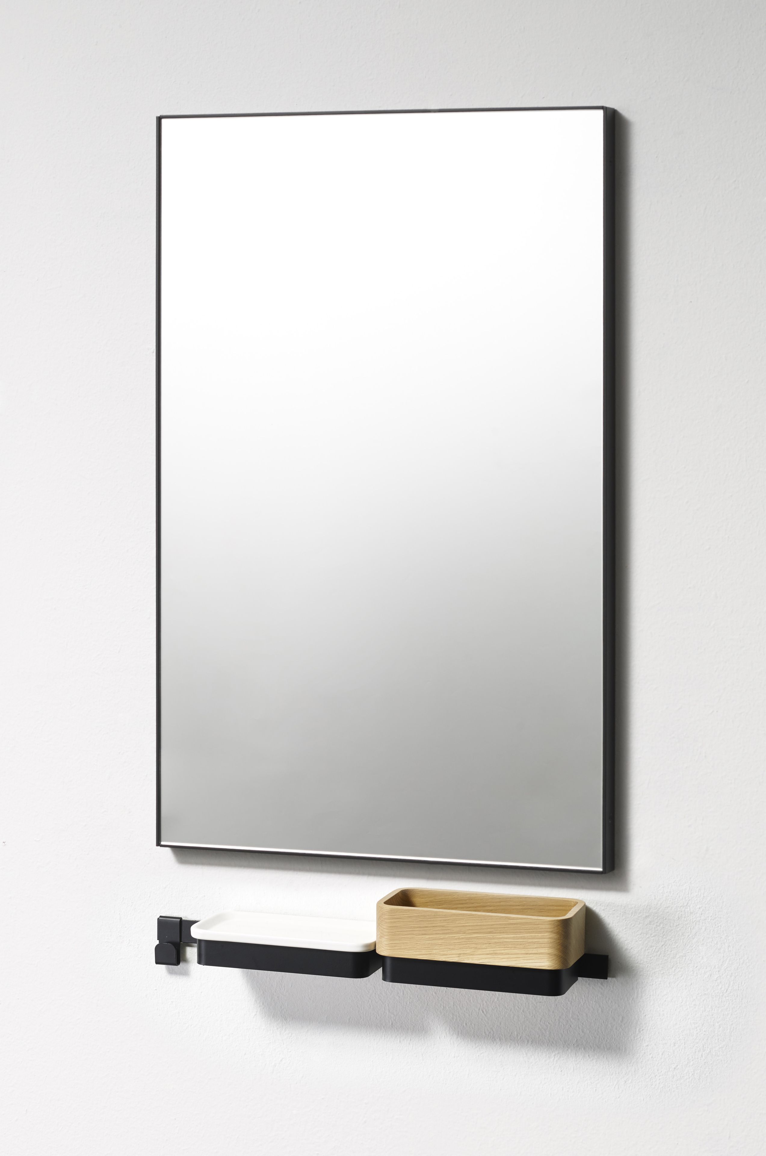 ROW by Ex.t - Specchio bagno rettangolare da parete - 2